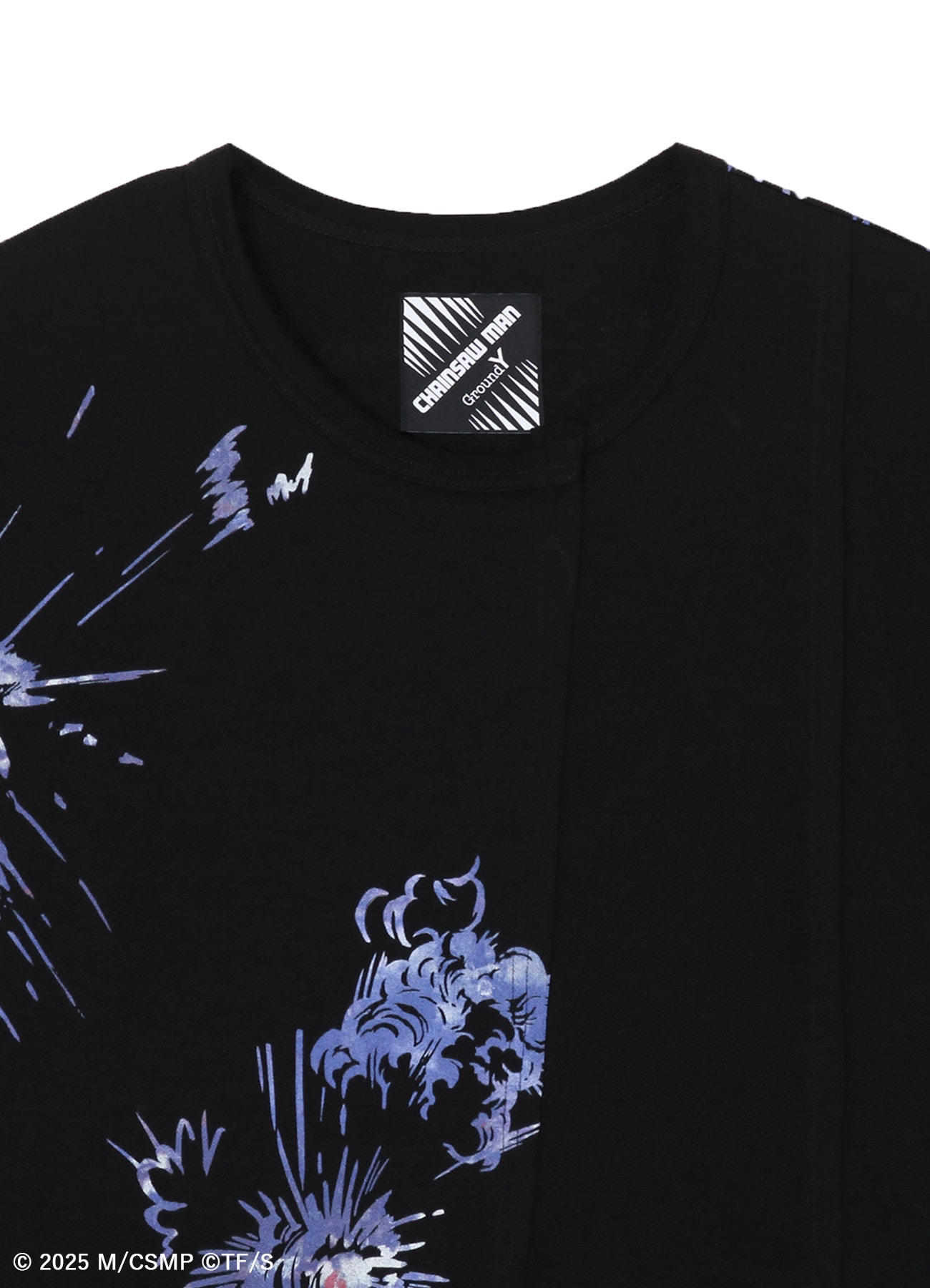 【Pre-Order】Ground Y×CHAINSAW MAN Collaborate Collection EXPLOSION REZE SWITCHING T-SHIRT