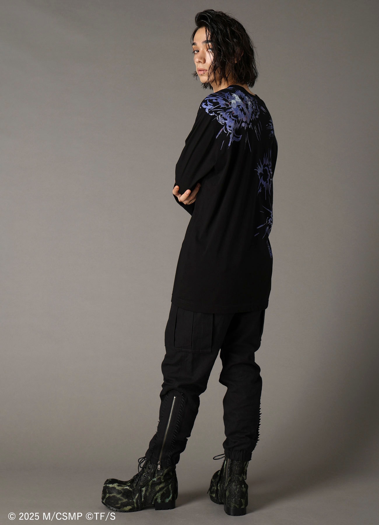【Pre-Order】Ground Y×CHAINSAW MAN Collaborate Collection EXPLOSION REZE SWITCHING T-SHIRT