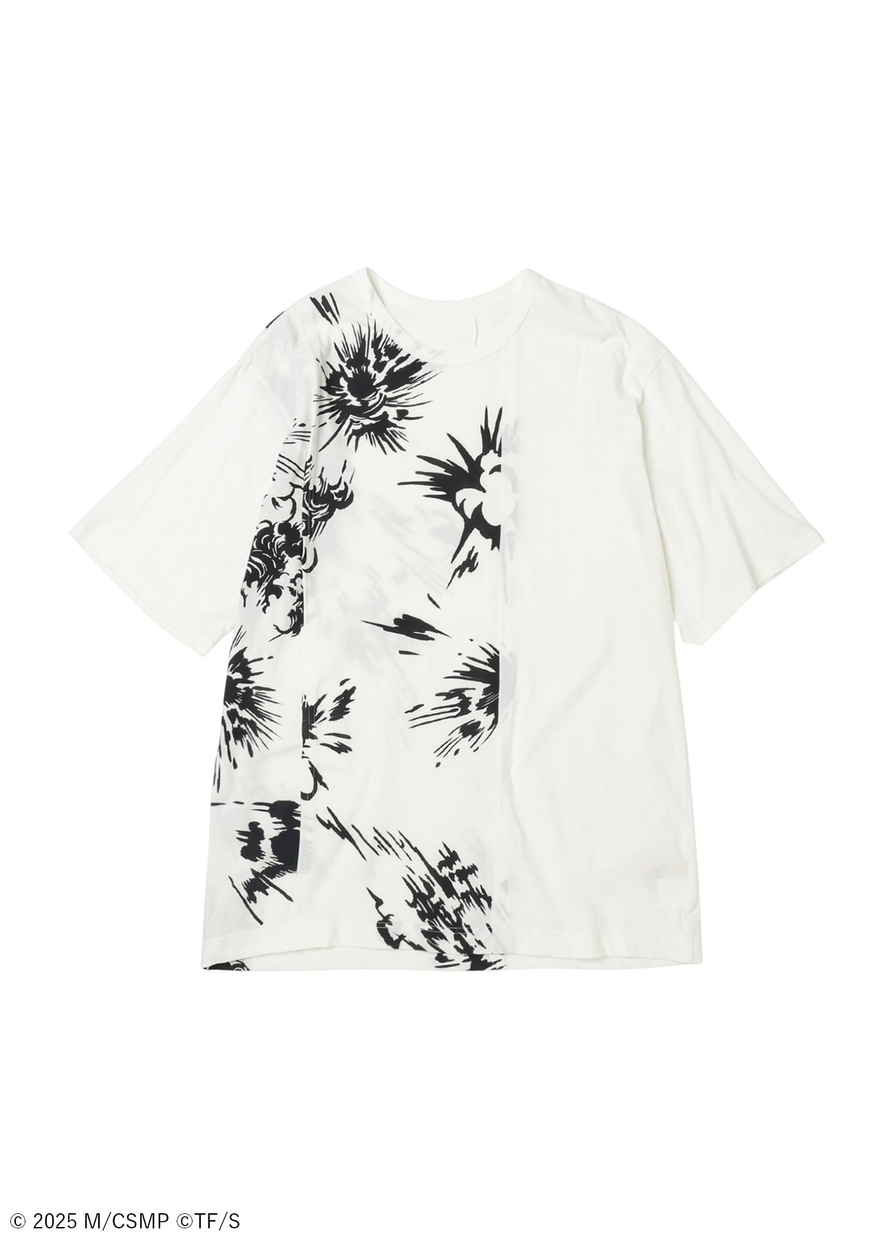 【Pre-Order】Ground Y×CHAINSAW MAN Collaborate Collection EXPLOSION GRAPHIC T-SHIRT