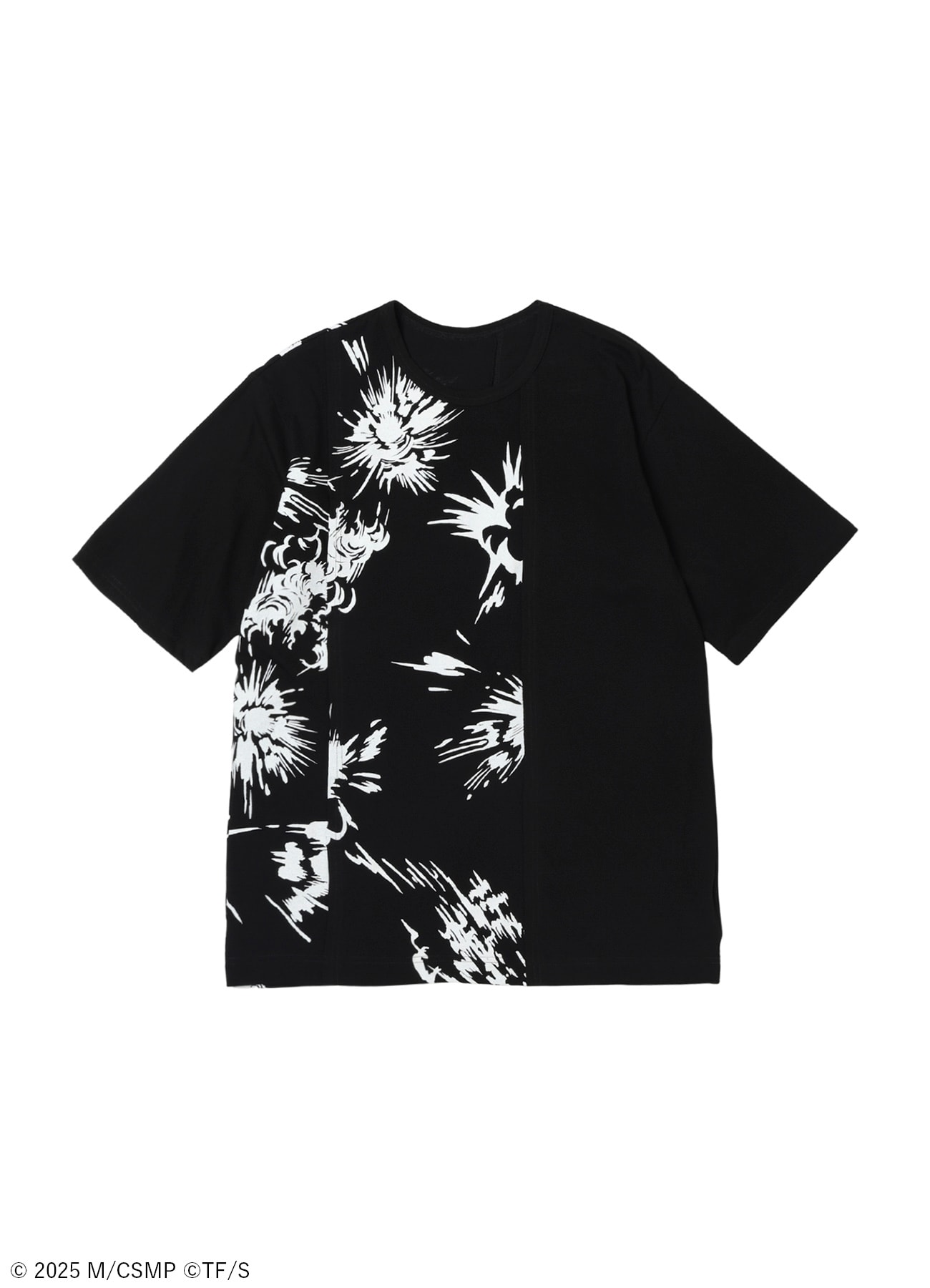 【Pre-Order】Ground Y×CHAINSAW MAN Collaborate Collection EXPLOSION GRAPHIC T-SHIRT
