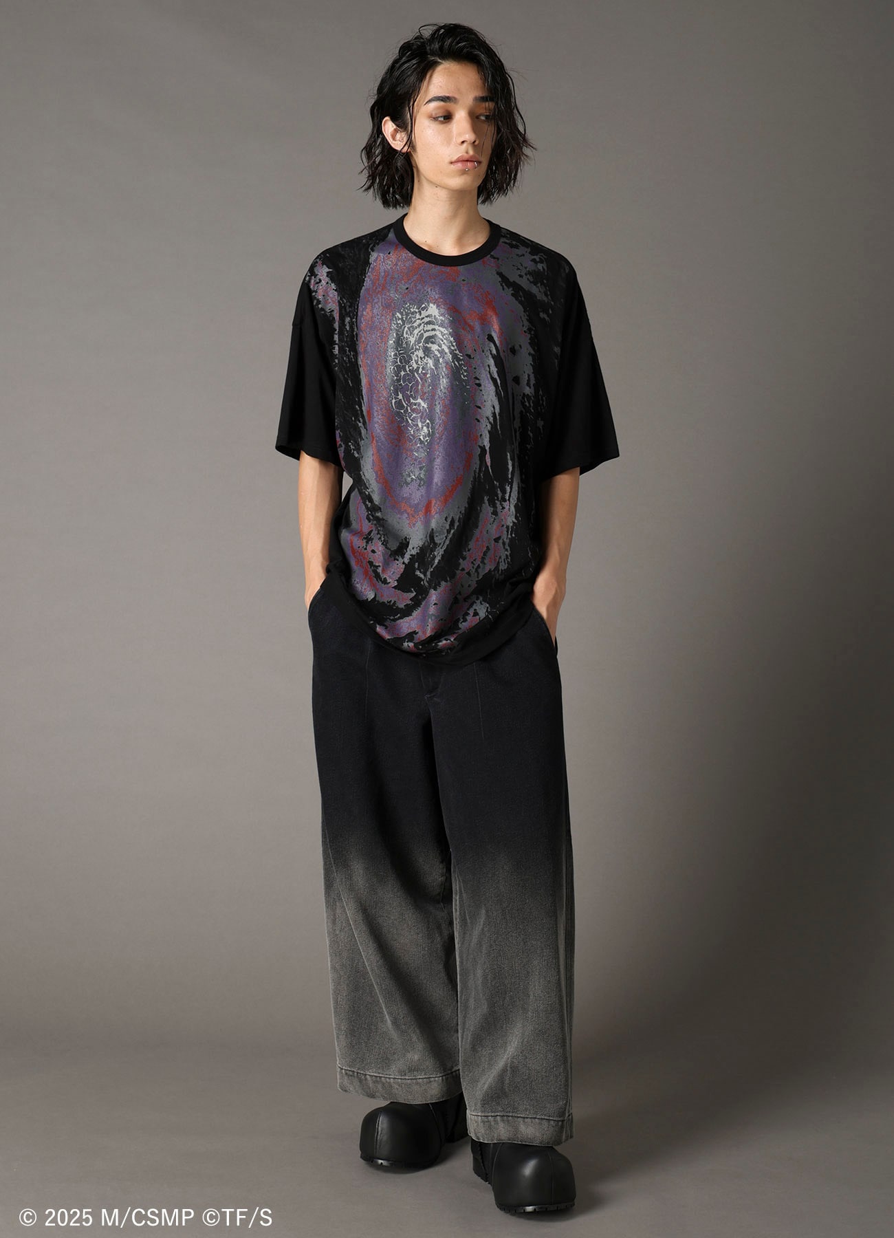 【Pre-Order】Ground Y×CHAINSAW MAN Collaborate Collection TYPHOON DEVIL T-SHIRT