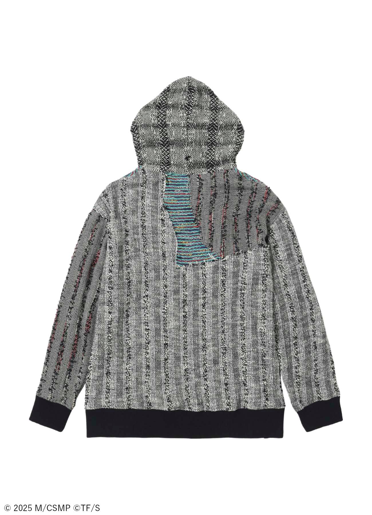 【Pre-Order】Ground Y×CHAINSAW MAN Collaborate Collection CHAINSAW TWEED HOODIE