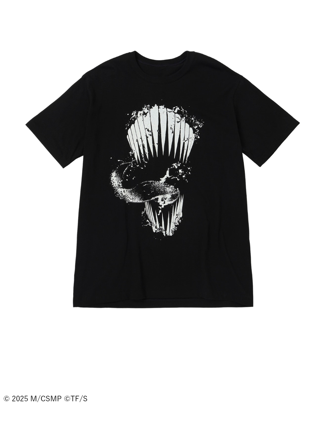 【Pre-Order】Ground Y×CHAINSAW MAN Collaborate Collection CHAINSAW MAN TEETH T-SHIRT