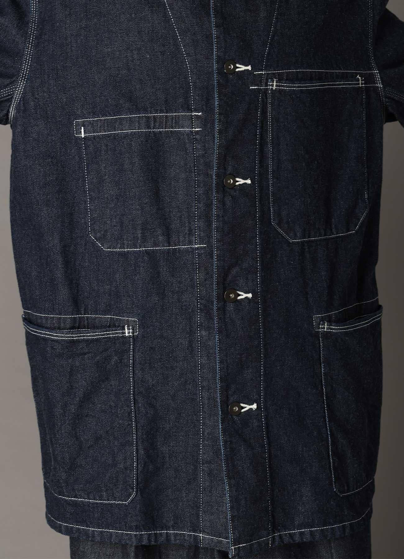 Ground Y×EDWIN 11oz INDIGO DENIM COVERALL