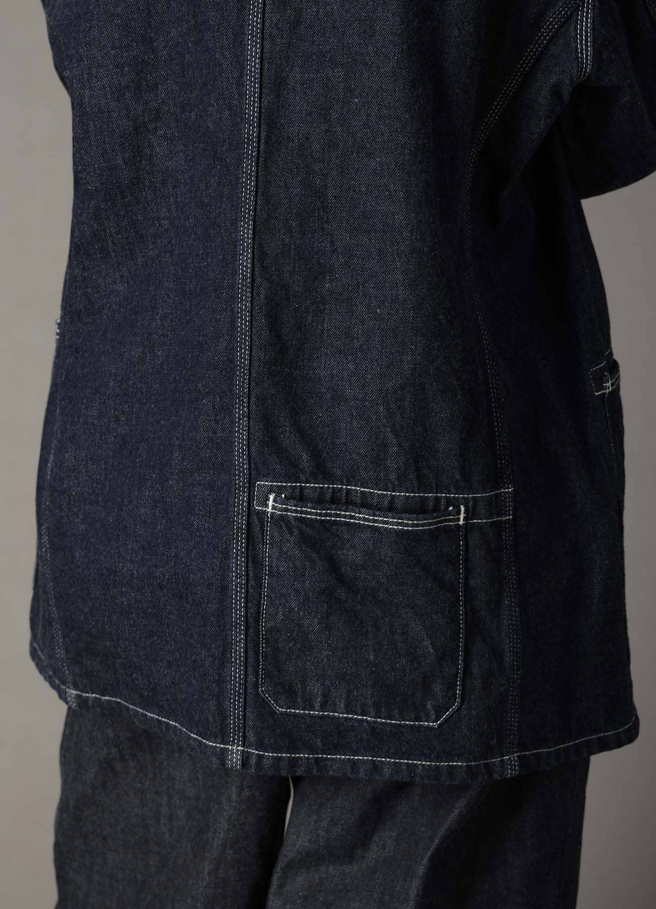 Ground Y×EDWIN 11oz INDIGO DENIM COVERALL