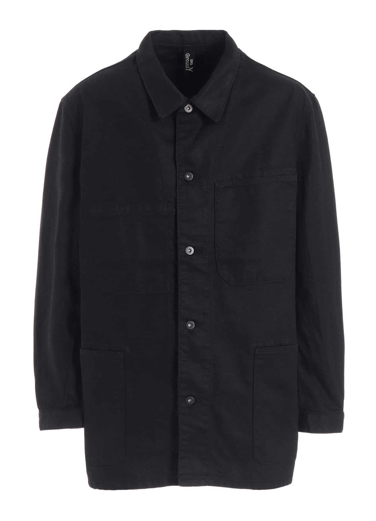 Ground Y×EDWIN 9oz BLACK TWILL COVERALL