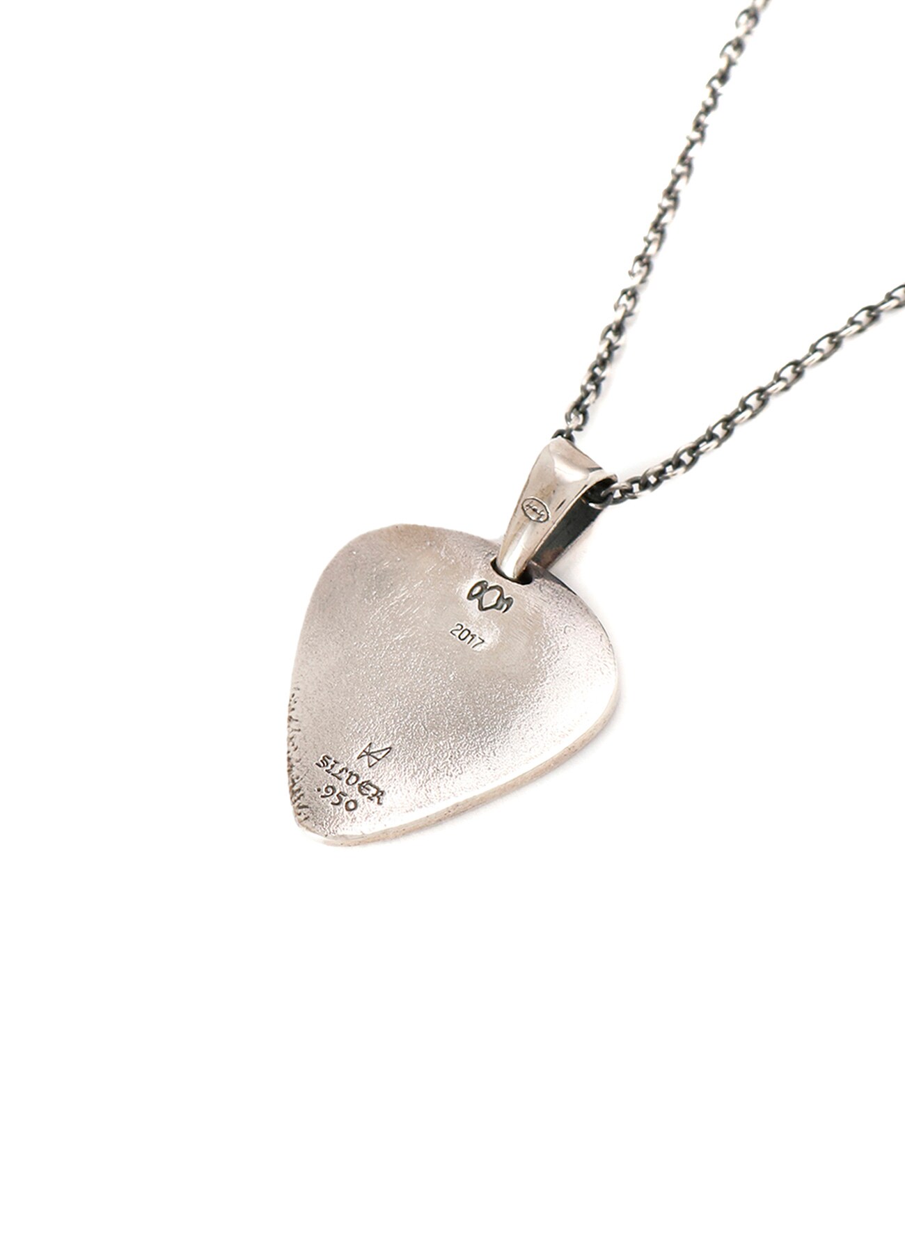 ヨウジヤマモト SILVER 950 GUITAR PICK PENDANT-