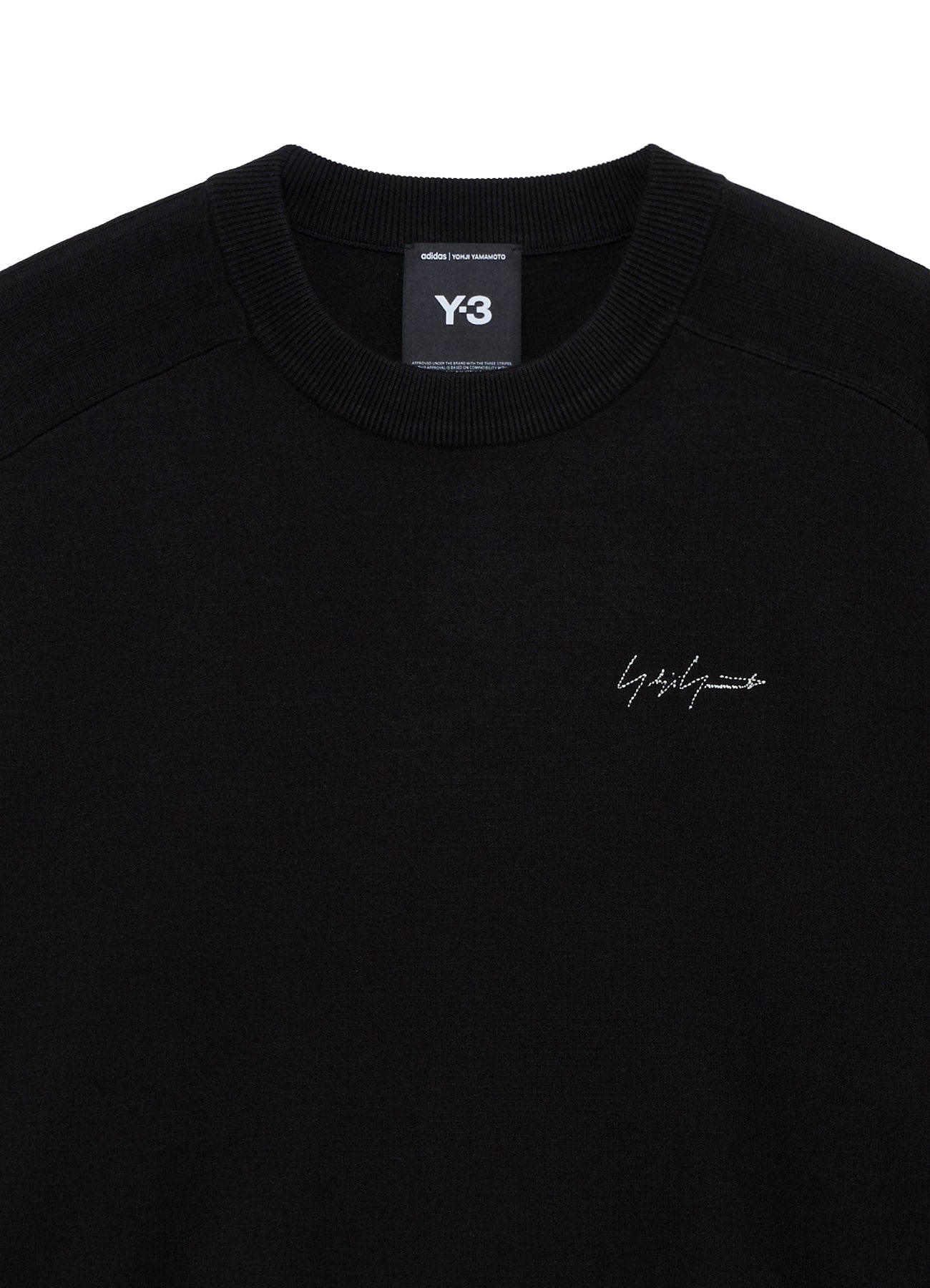 Y-3 KURO 3 STRIPES KNIT