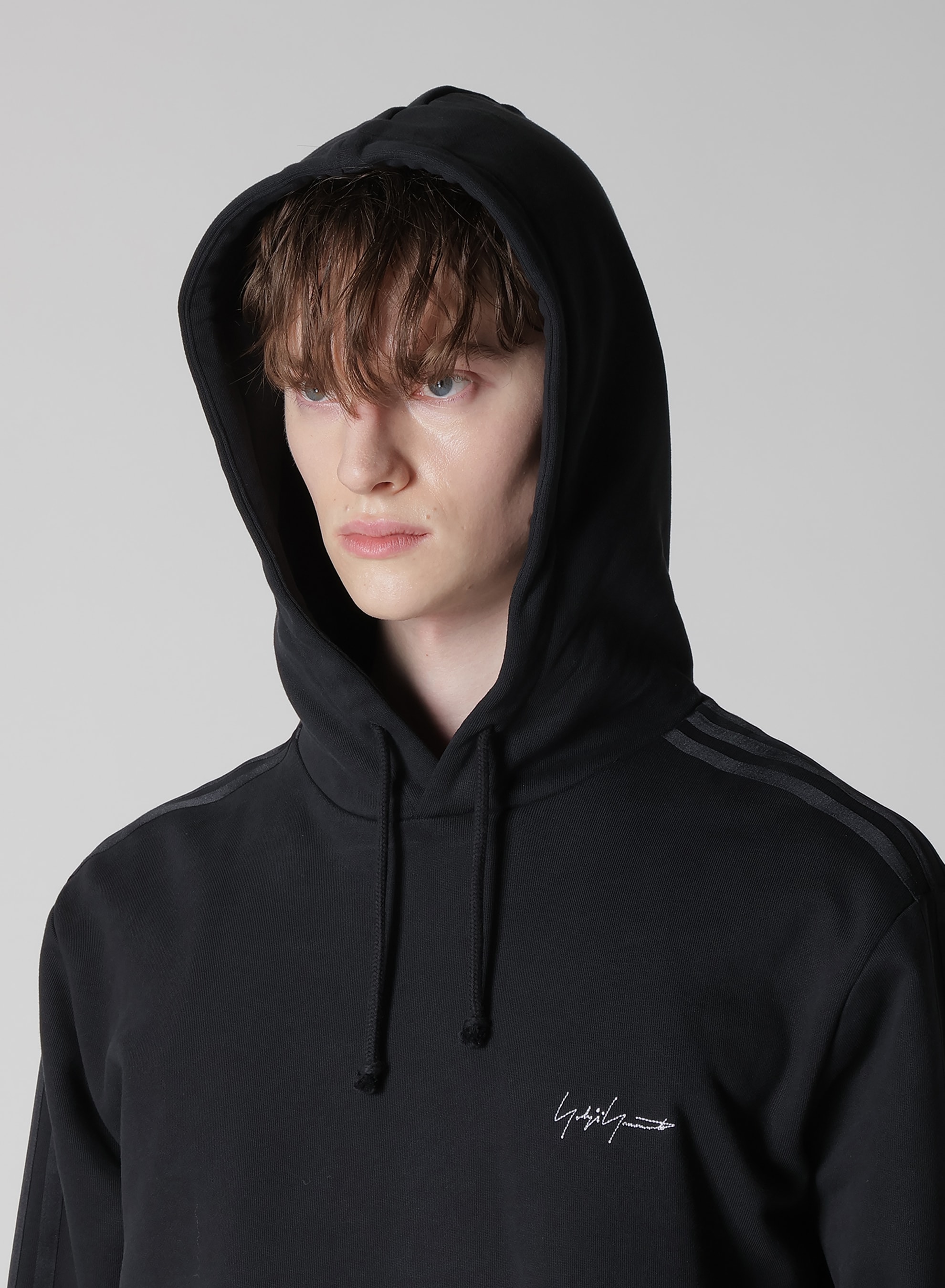 Y-3 KURO 3STRIPES HOODIE