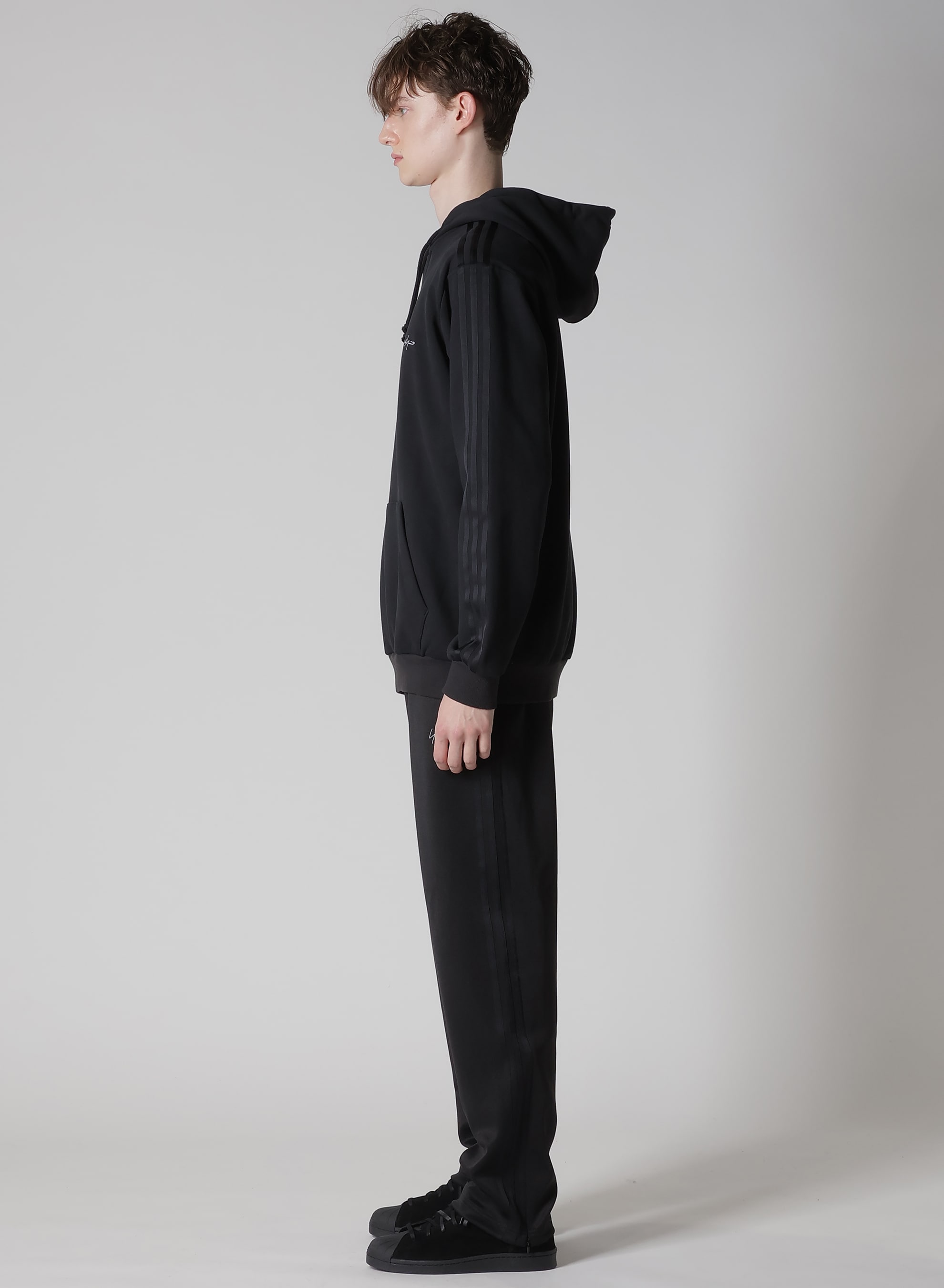 Y-3 KURO 3STRIPES HOODIE
