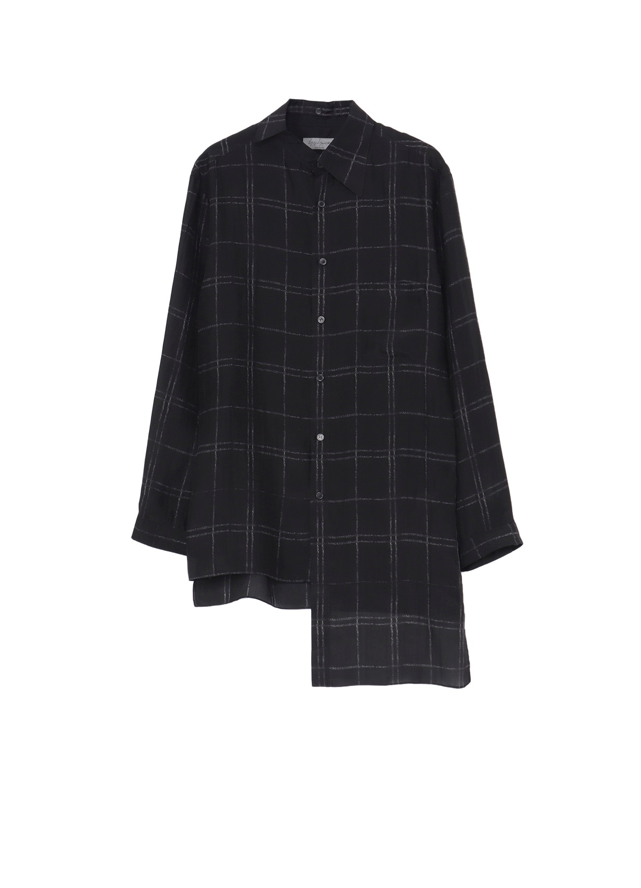 【PIECE UNIQUE/AOYAMA】3 PLAID UNBALANCED BLOUSE