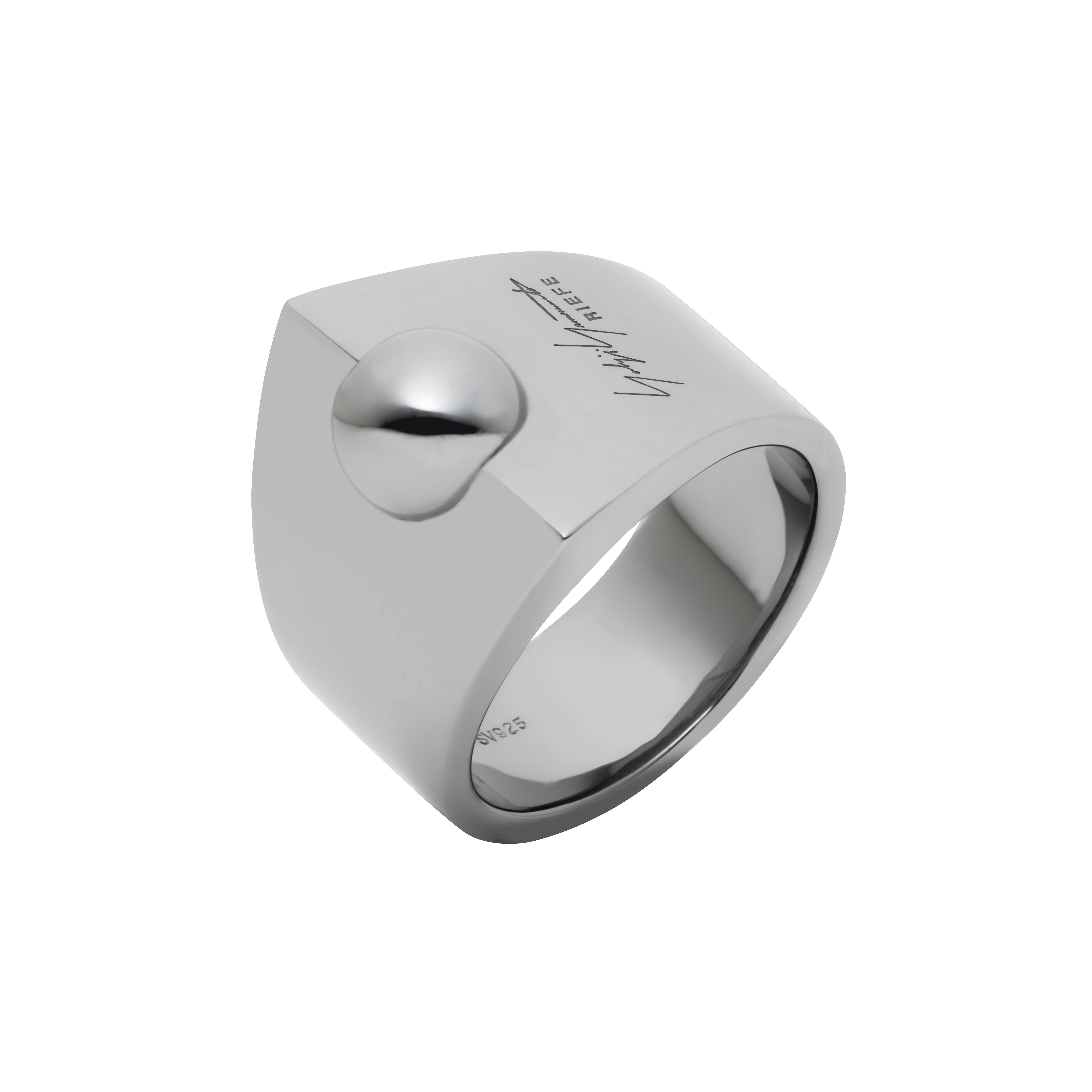 SILVER925 KNUCKLE BALL RING