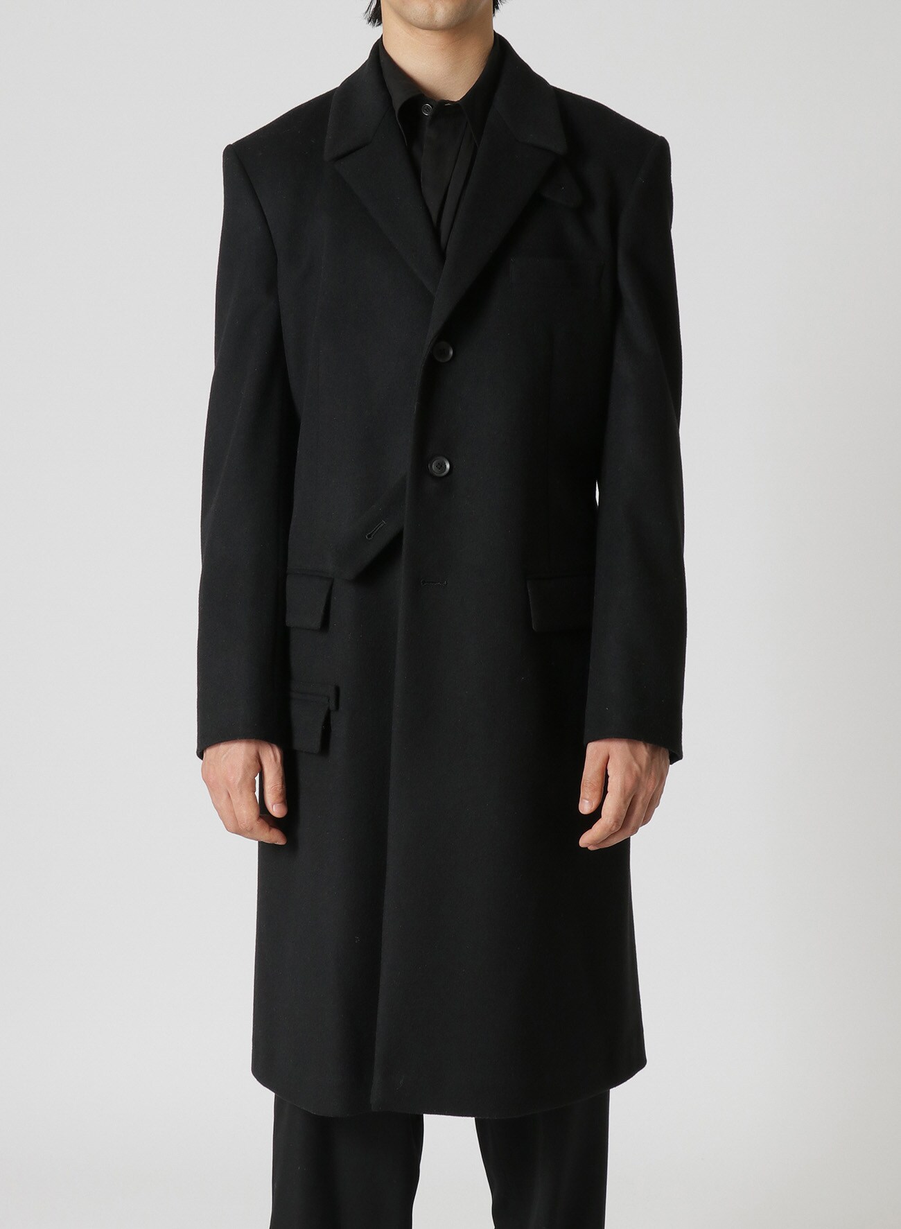 W/Ca BEAVER S-DR.JKT(XS Black): Yohji Yamamoto POUR HOMME｜THE