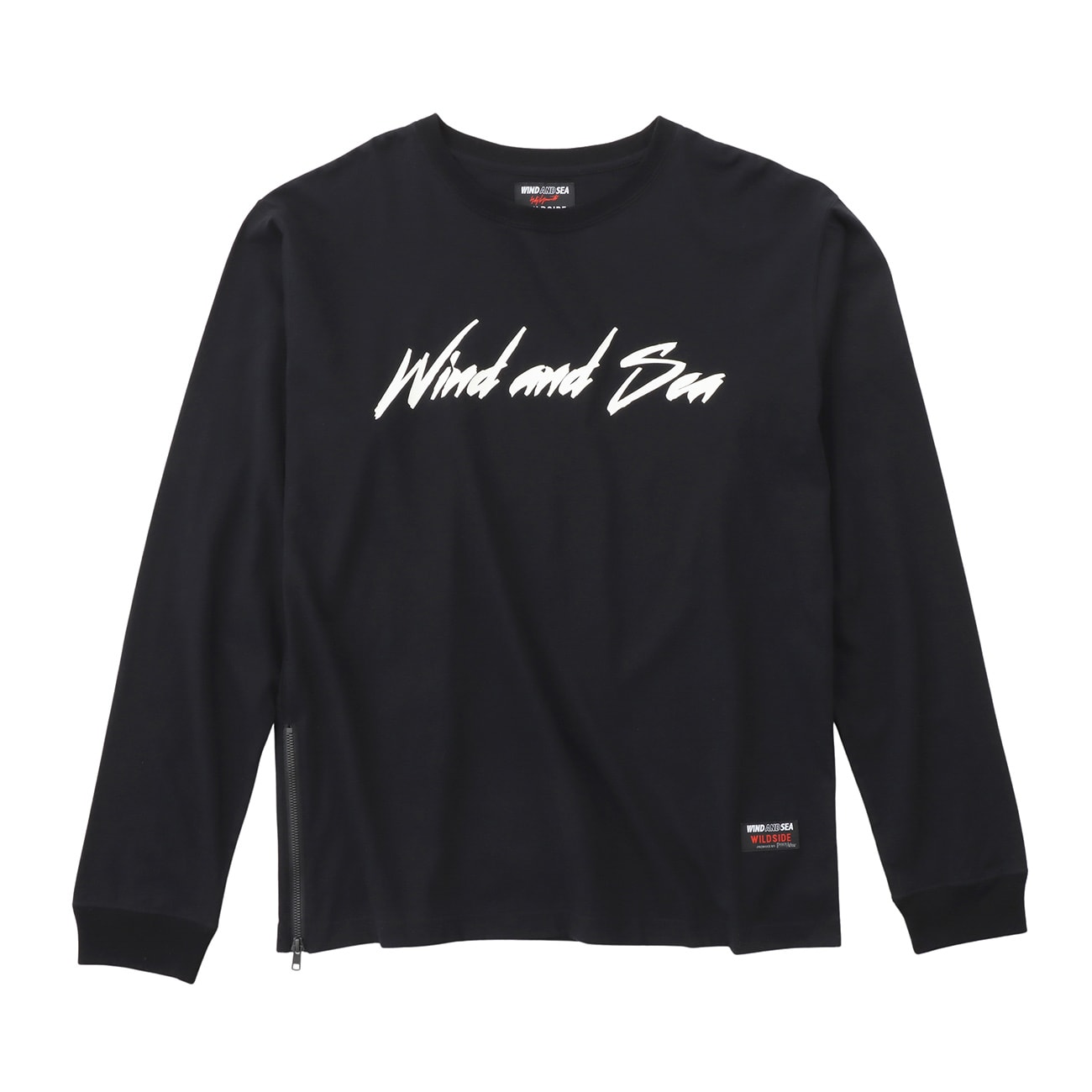 Tシャツ/カットソー(半袖/袖なし)WIND AND SEA METAL TEE / BLACK Tシャツ Lサイズ