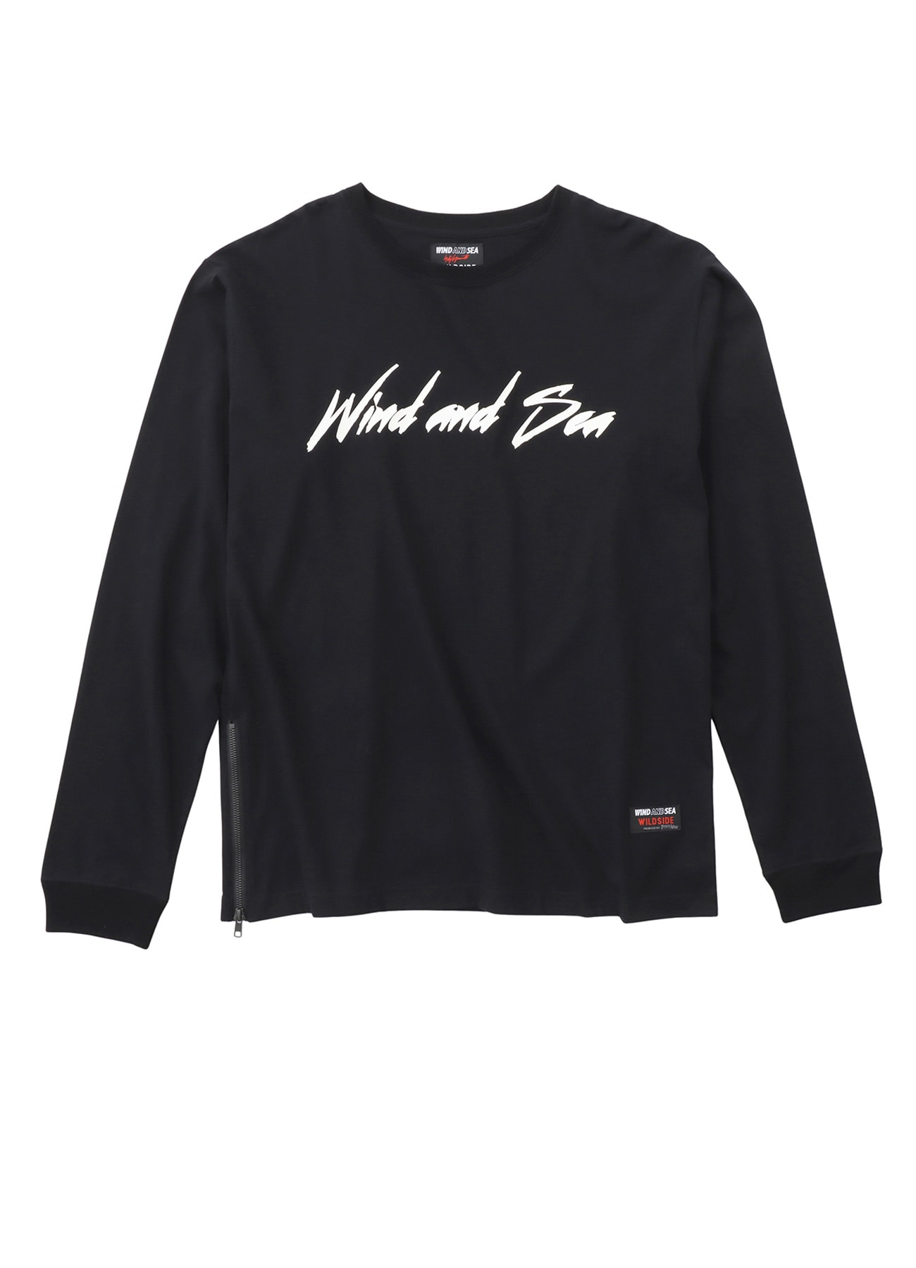メンズWIND AND SEA S/S T-shirt / Black-D.Gray