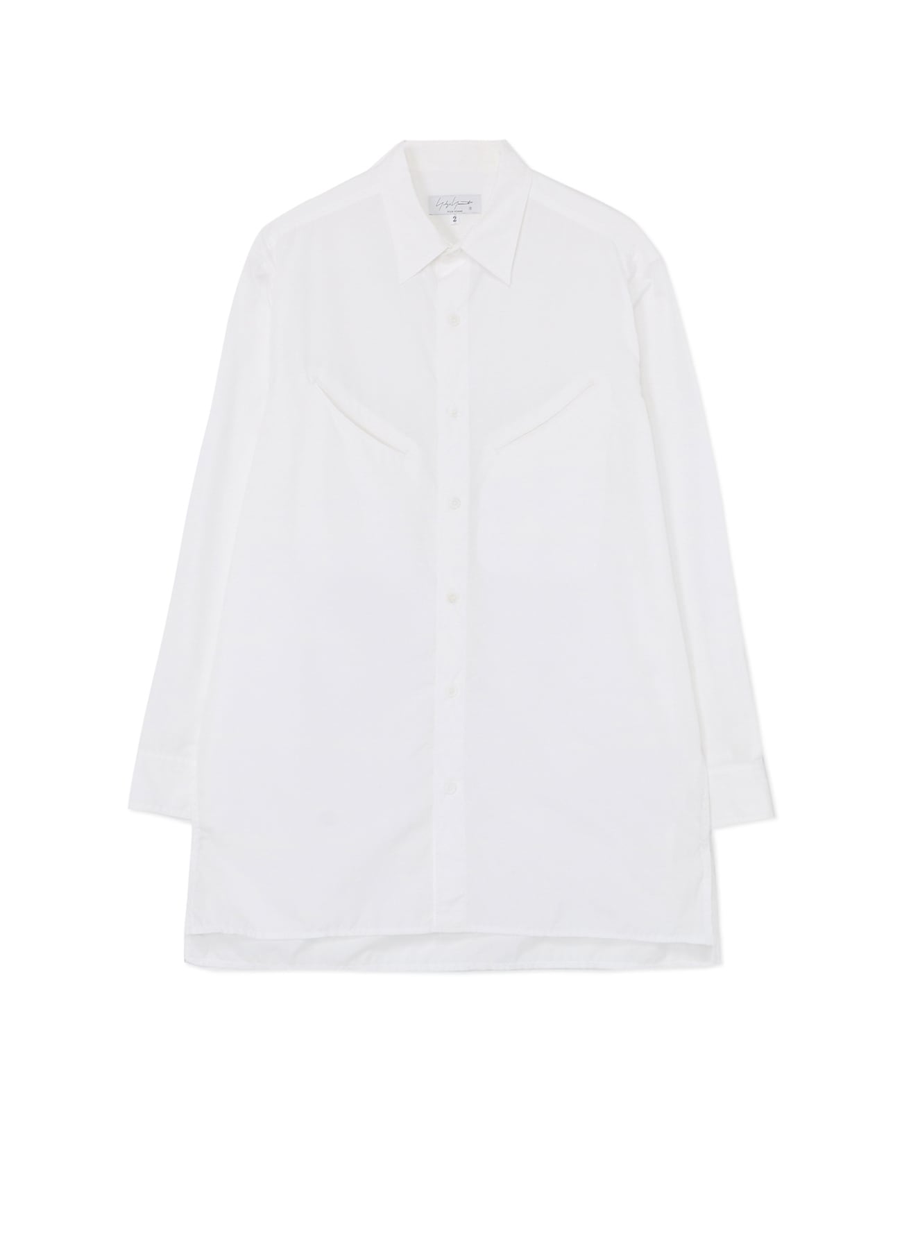 SHIRT WITH SLANTED CHEST POCKETS