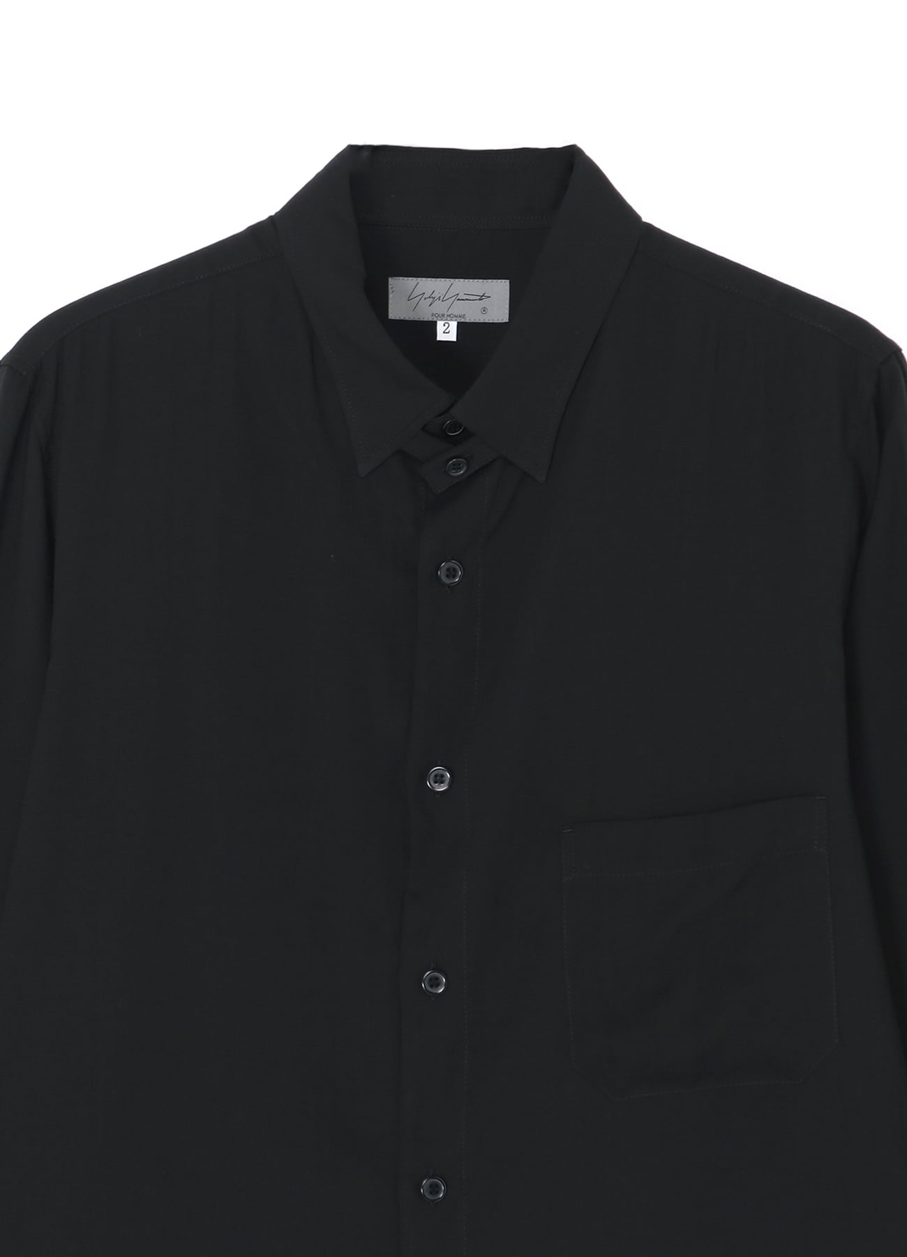 A.A.R tab collar shirt Yohji Yamamoto