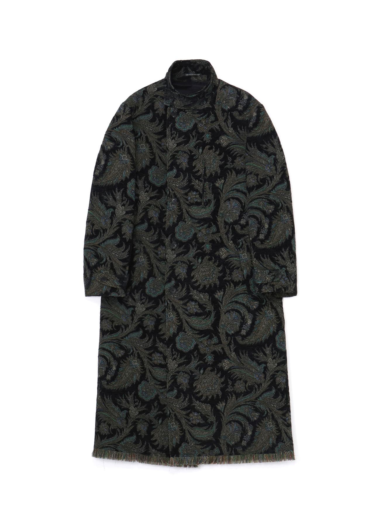 INK DYED GOBELIN STAND COLLAR COAT