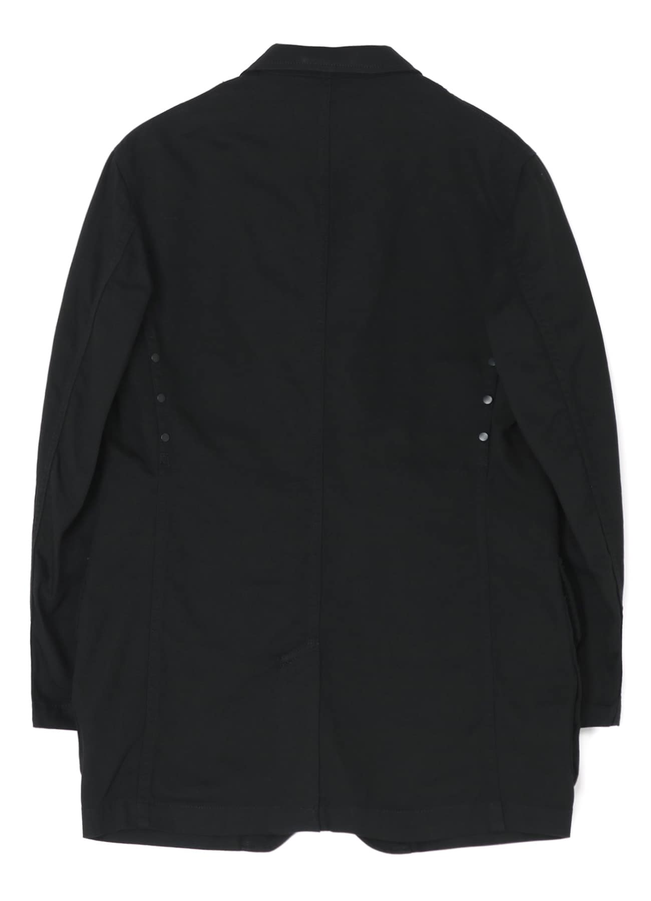 COTTON DRILL SINGLE BREASTED JACKET WITH BOX POCKETS