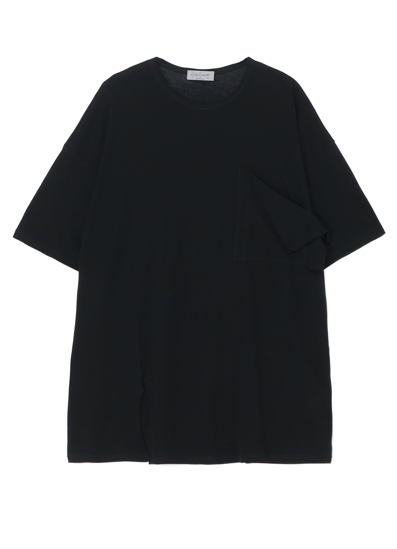 COTTON T-SHIRT WITH CHEST POCKET