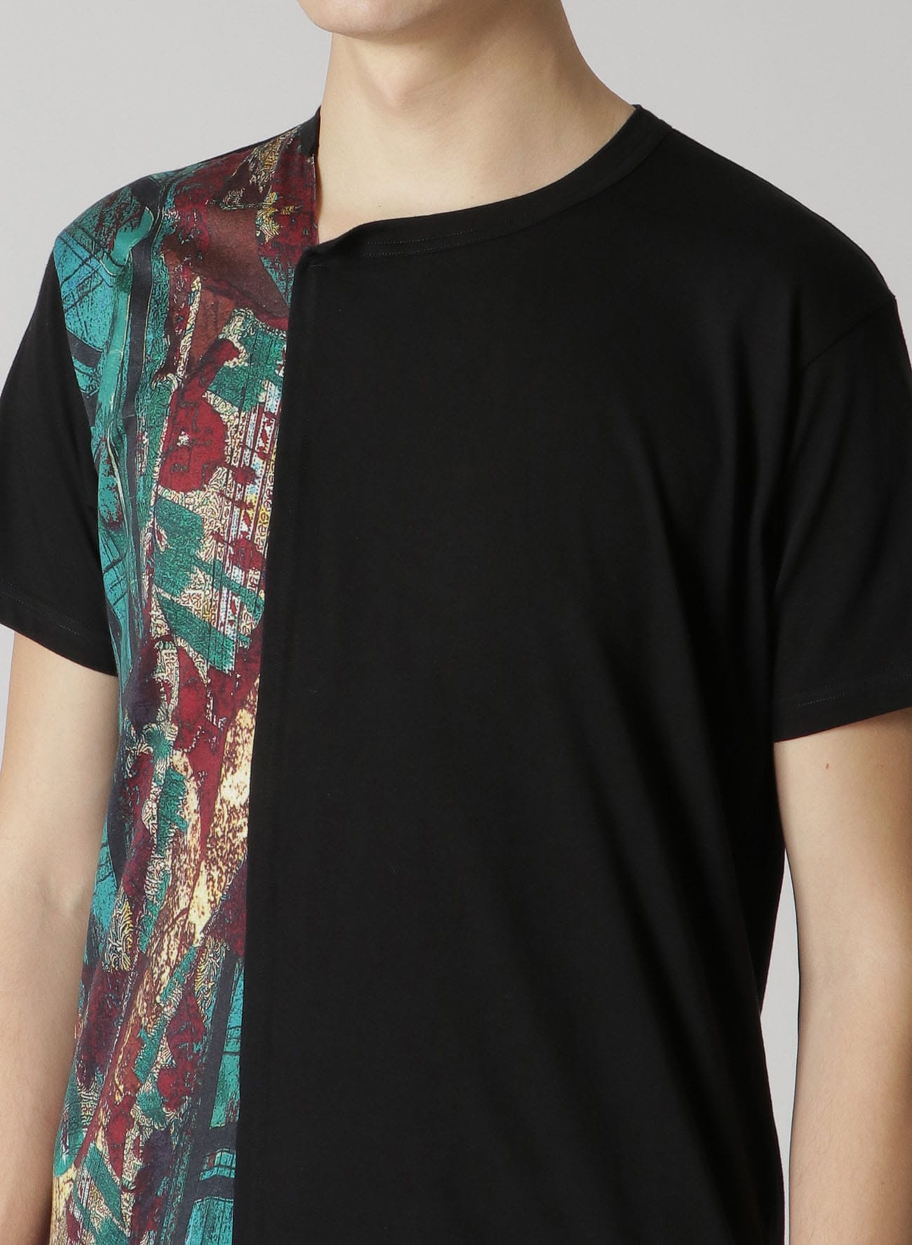 INKJET PRINTED PANEL T-SHIRT