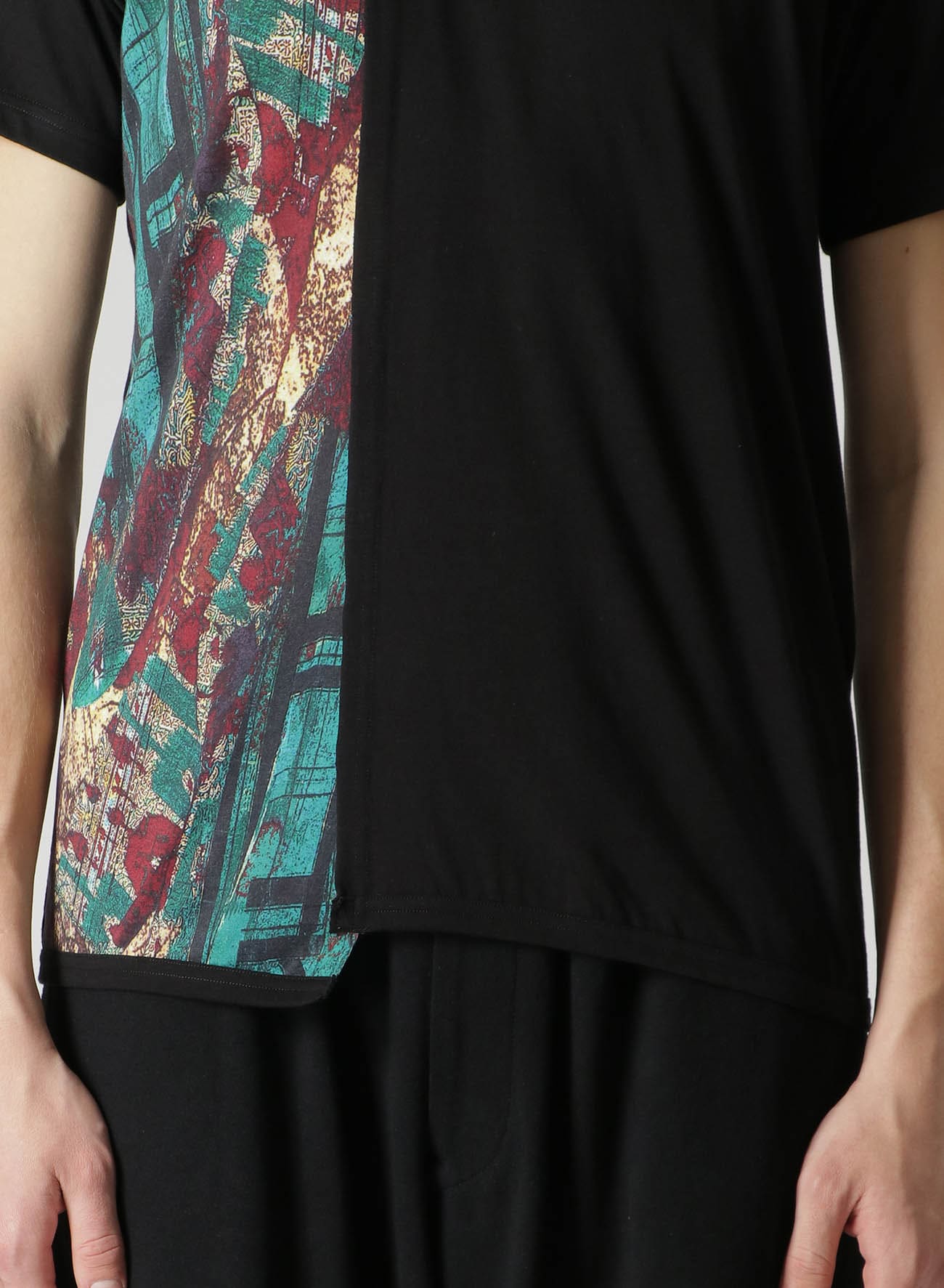 INKJET PRINTED PANEL T-SHIRT
