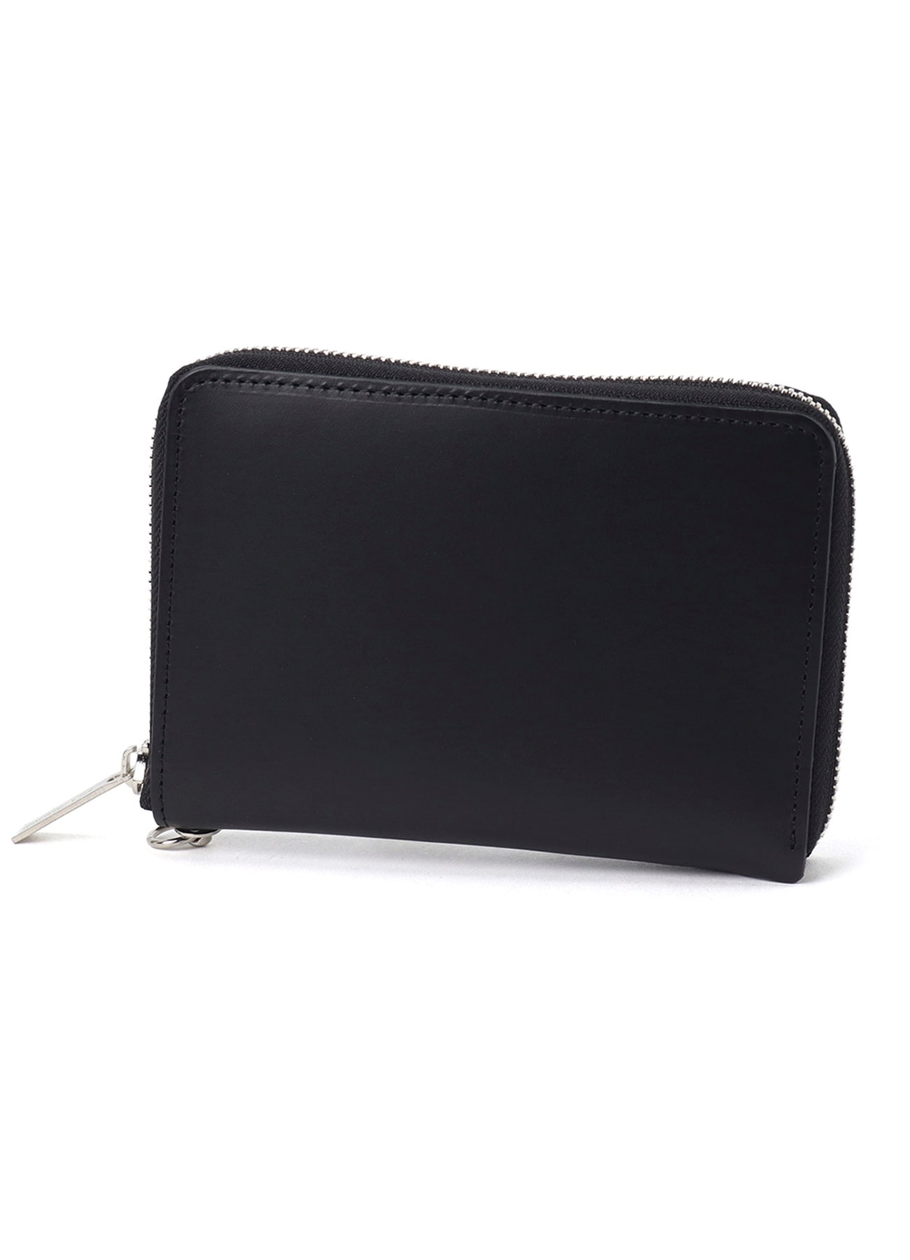 UNFINISHED LEATHER ZIP WALLET S