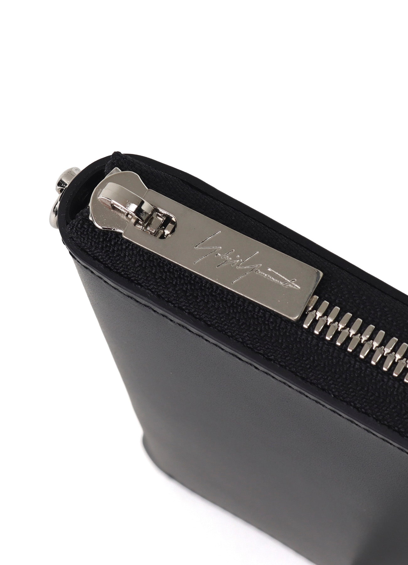 UNFINISHED LEATHER ZIP WALLET S