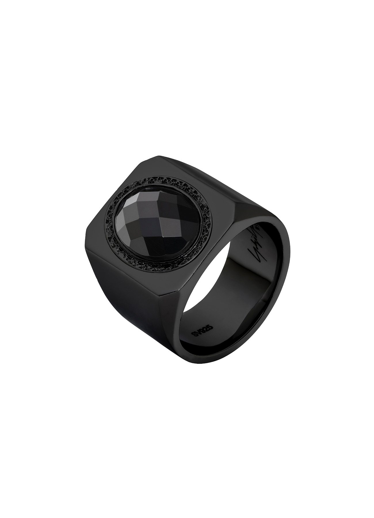 SV/ONYX/BKRU LOUVRE RING BK