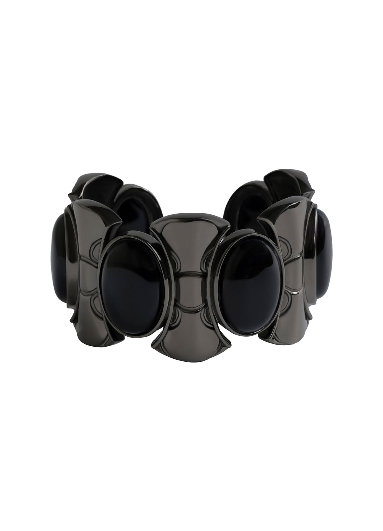 BRASS/ONYX/GM LEGACY BANGLE