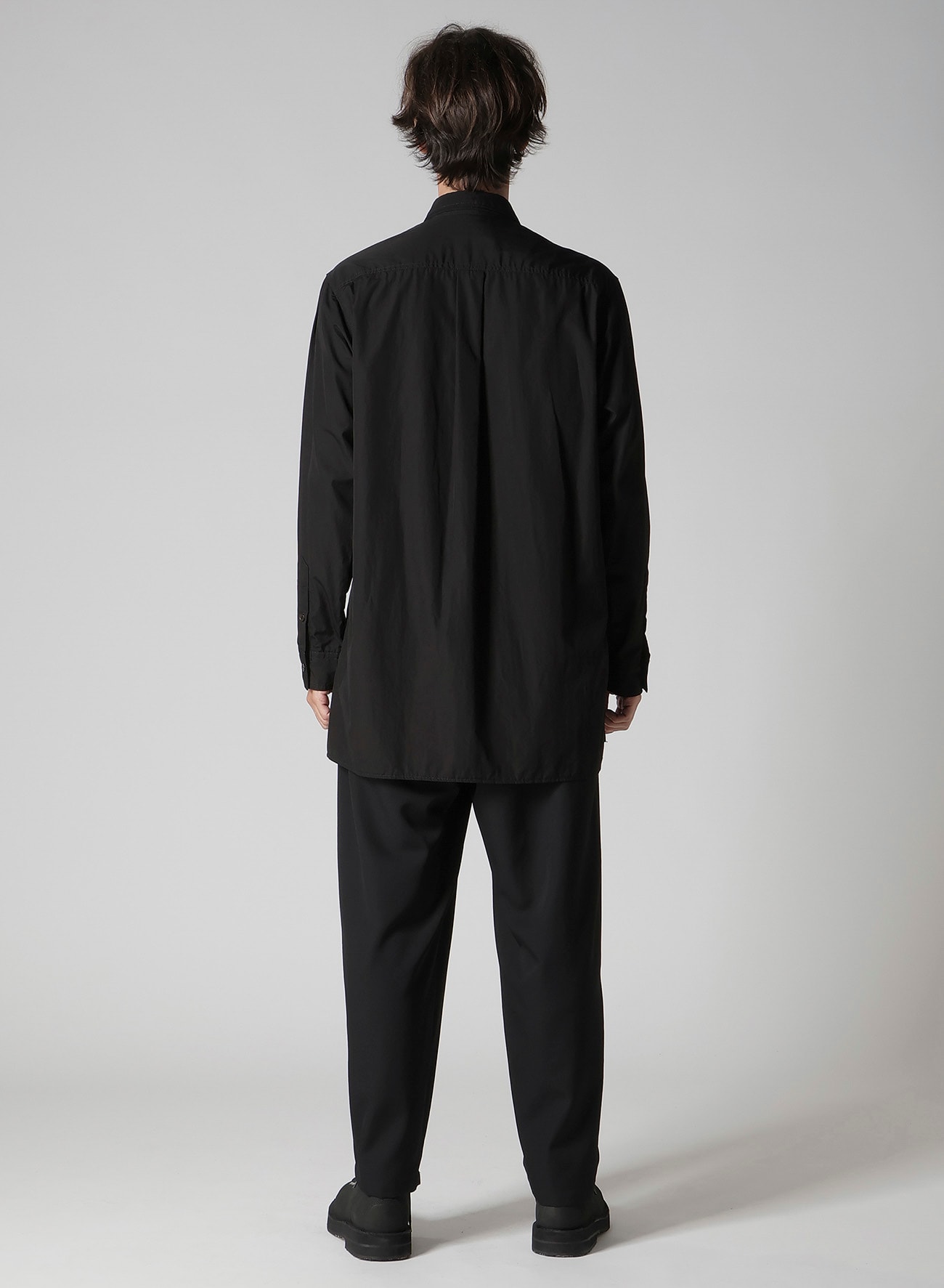 CHAIN STITCH BROAD TRIPLE COLLAR BIG SHIRT