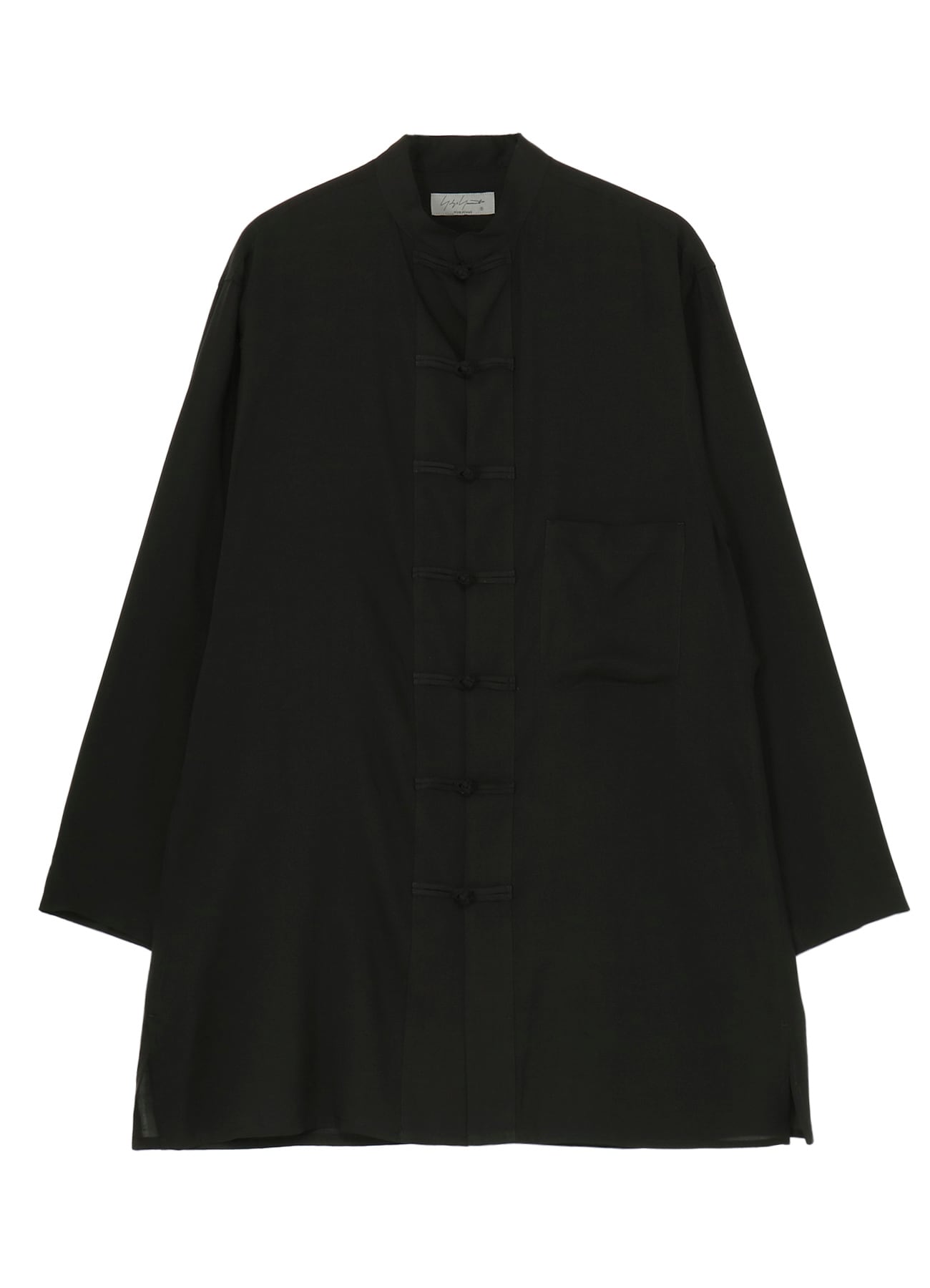 CELLULOSE LAWN CHINA BUTTON BLOUSE