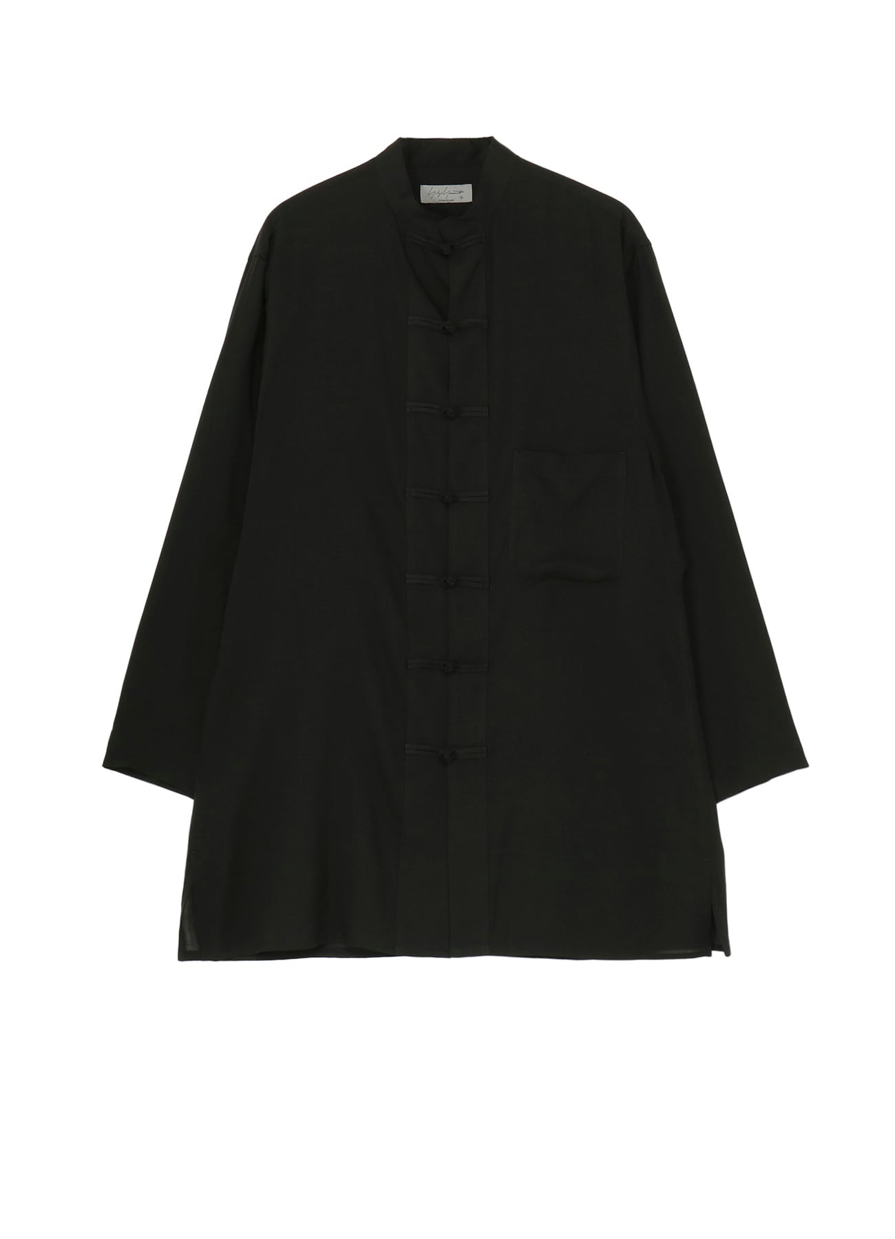 CELLULOSE LAWN CHINA BUTTON BLOUSE