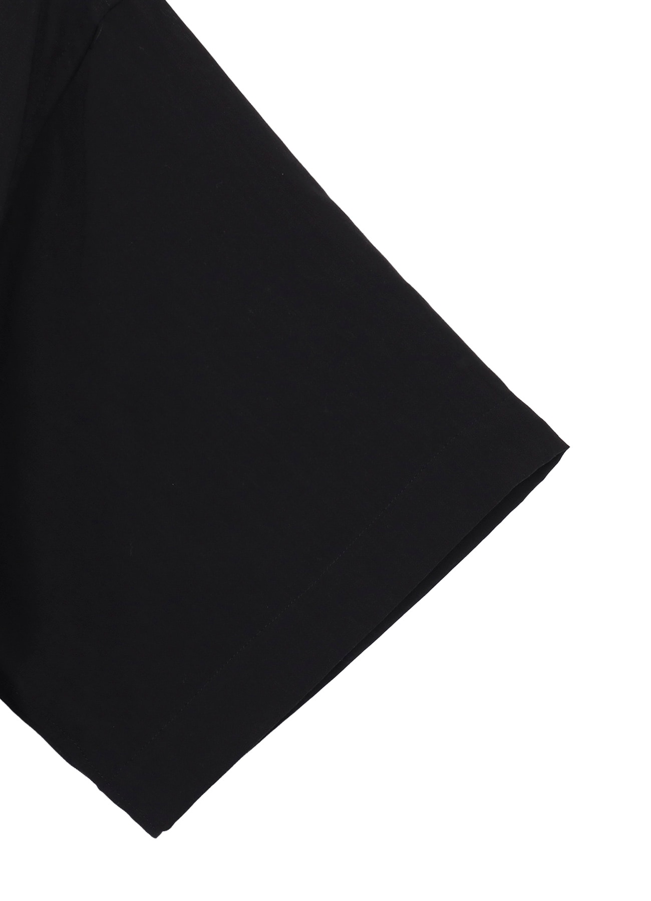 CELLLOSE LAWN PANEL OPEN COLLAR BLOUSE