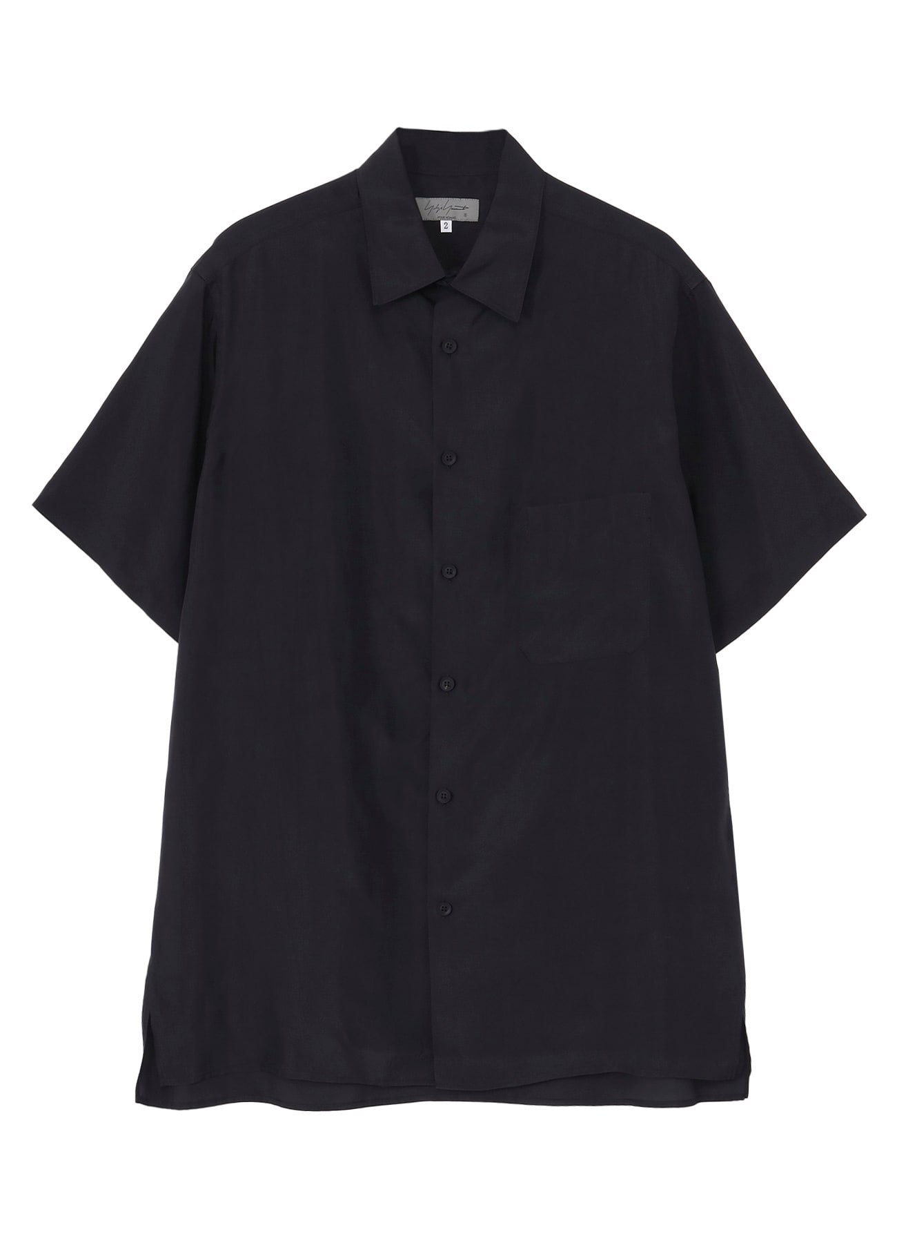 CUPRO TAFFETA BIG HALF SLEEVE SHIRT