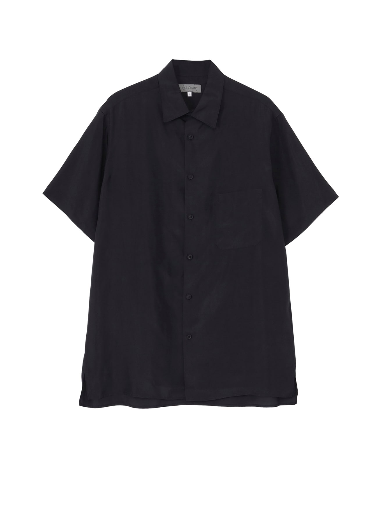 CUPRO TAFFETA BIG HALF SLEEVE SHIRT