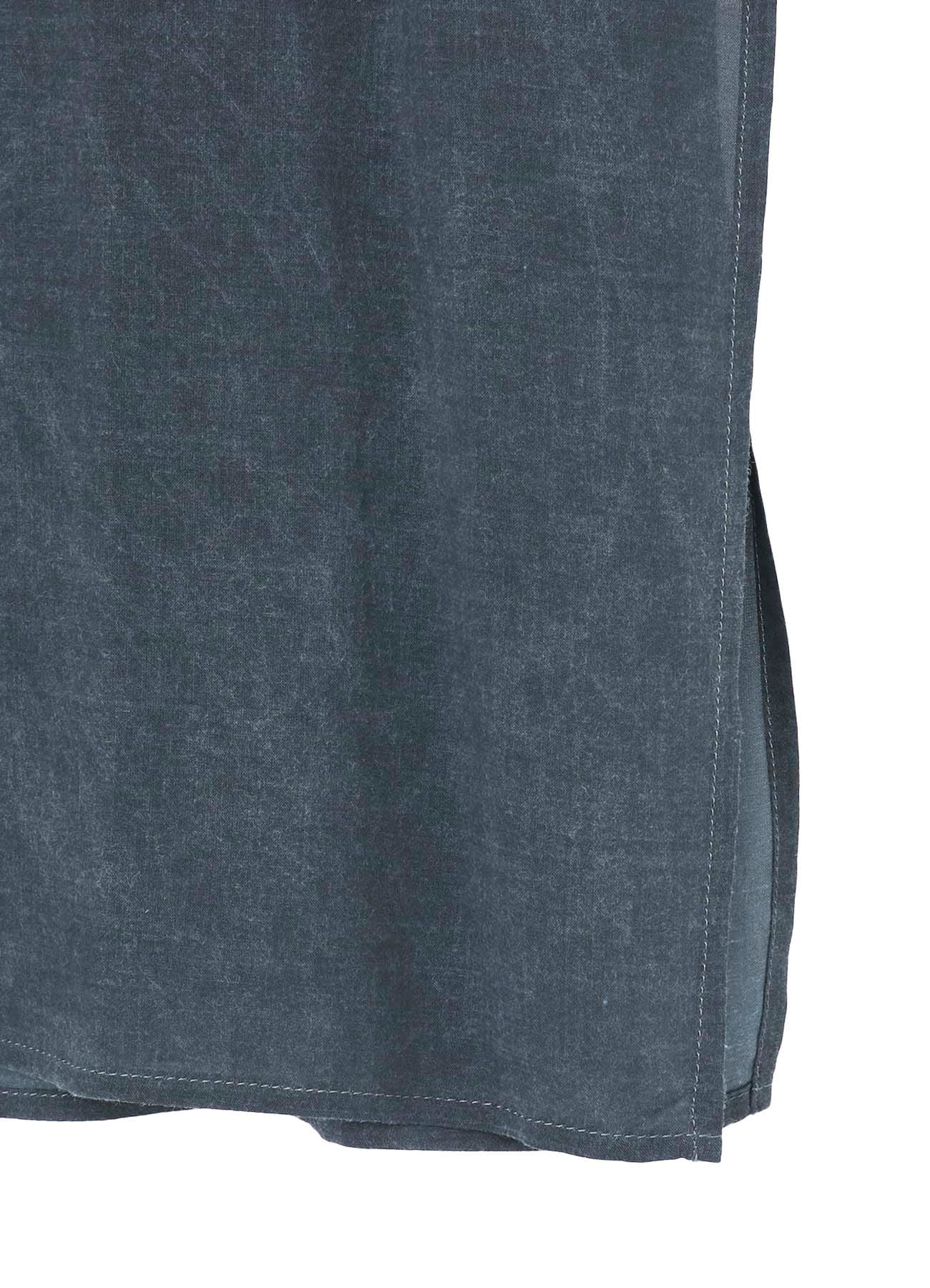 CELLULOSE COATING SCARF GATHER BLOUSE