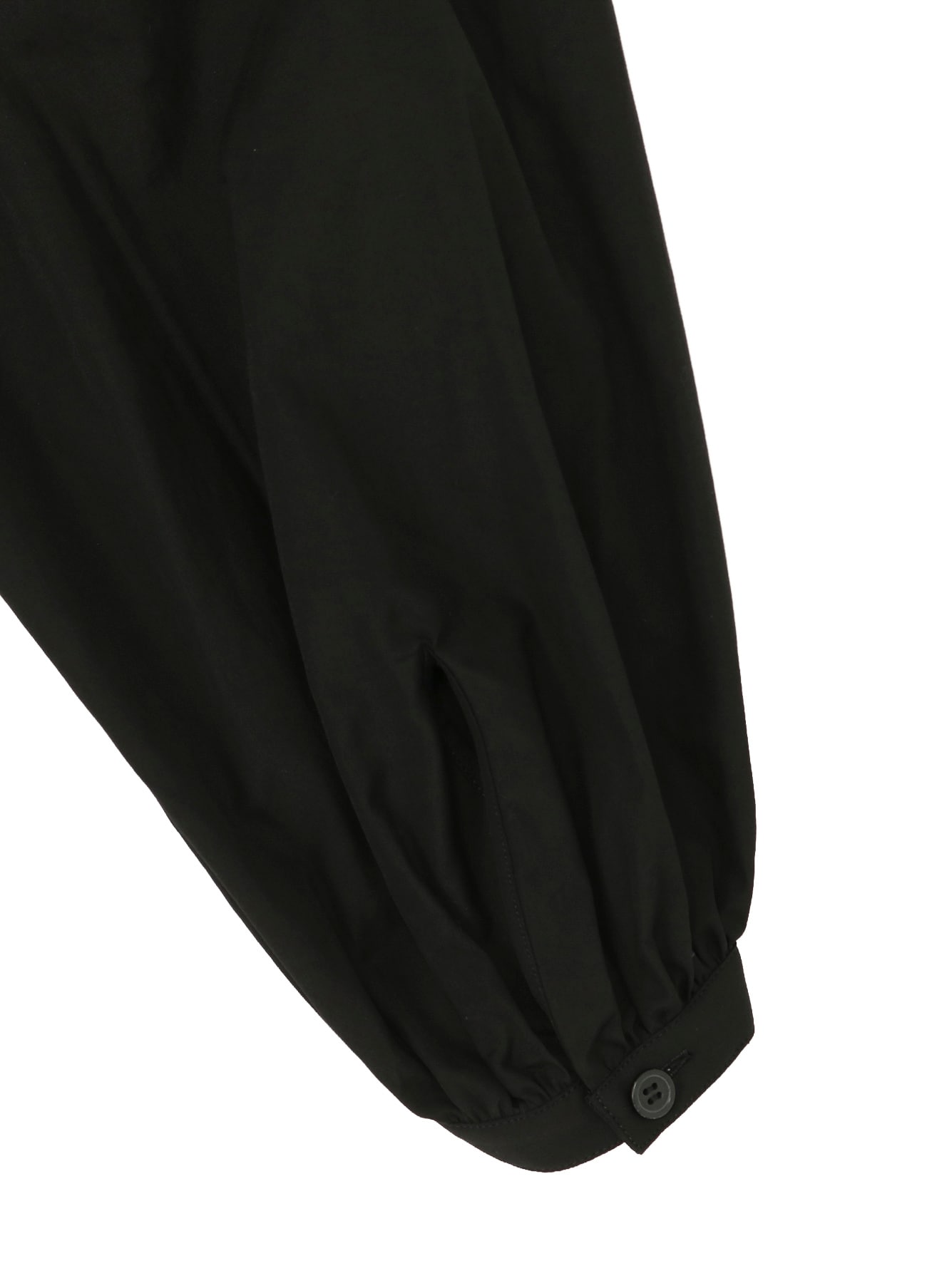 COTTON BROAD FRILLED GATHER BLOUSE