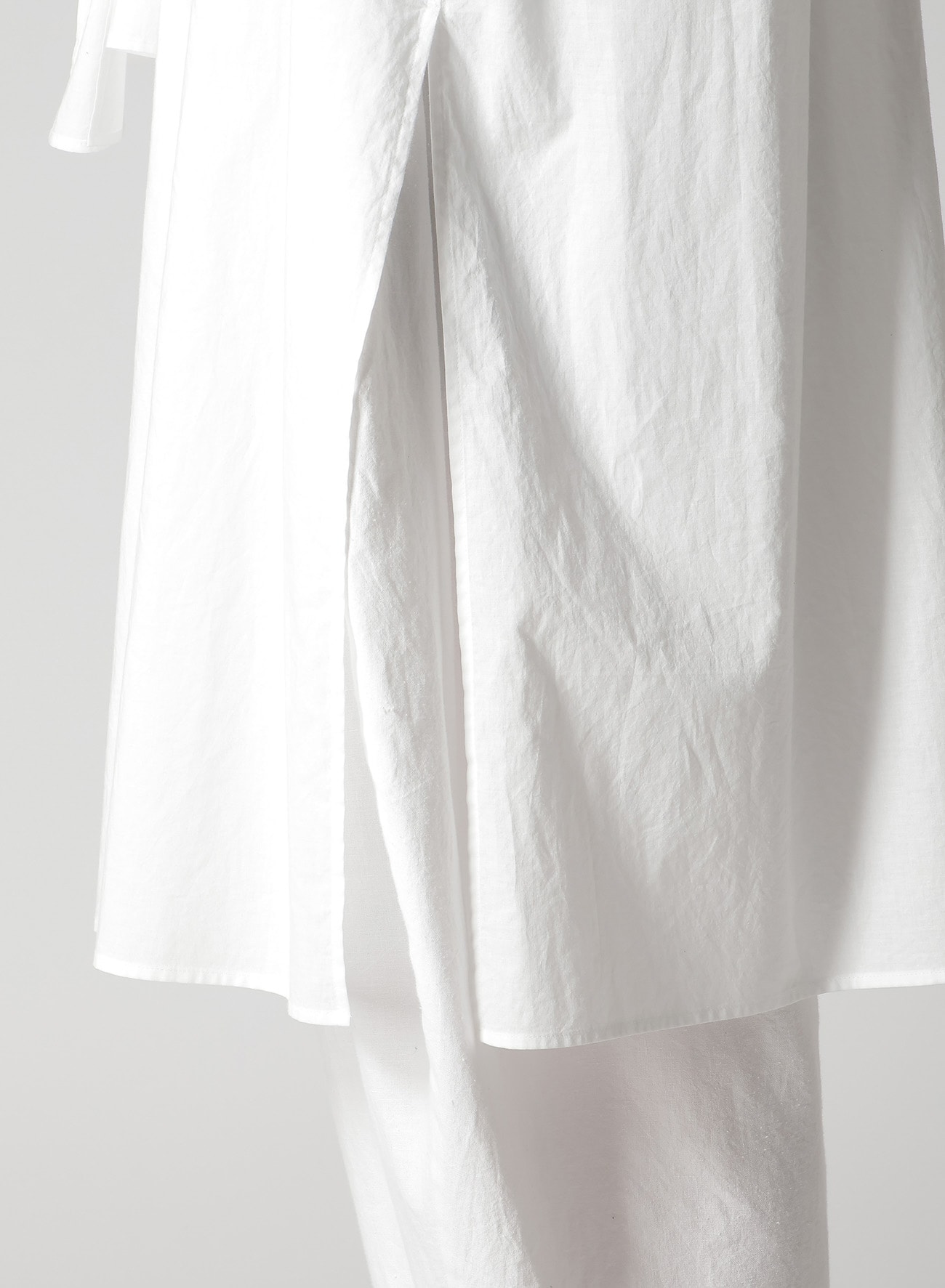 60/ LAWN LONG SCARF BLOUSE