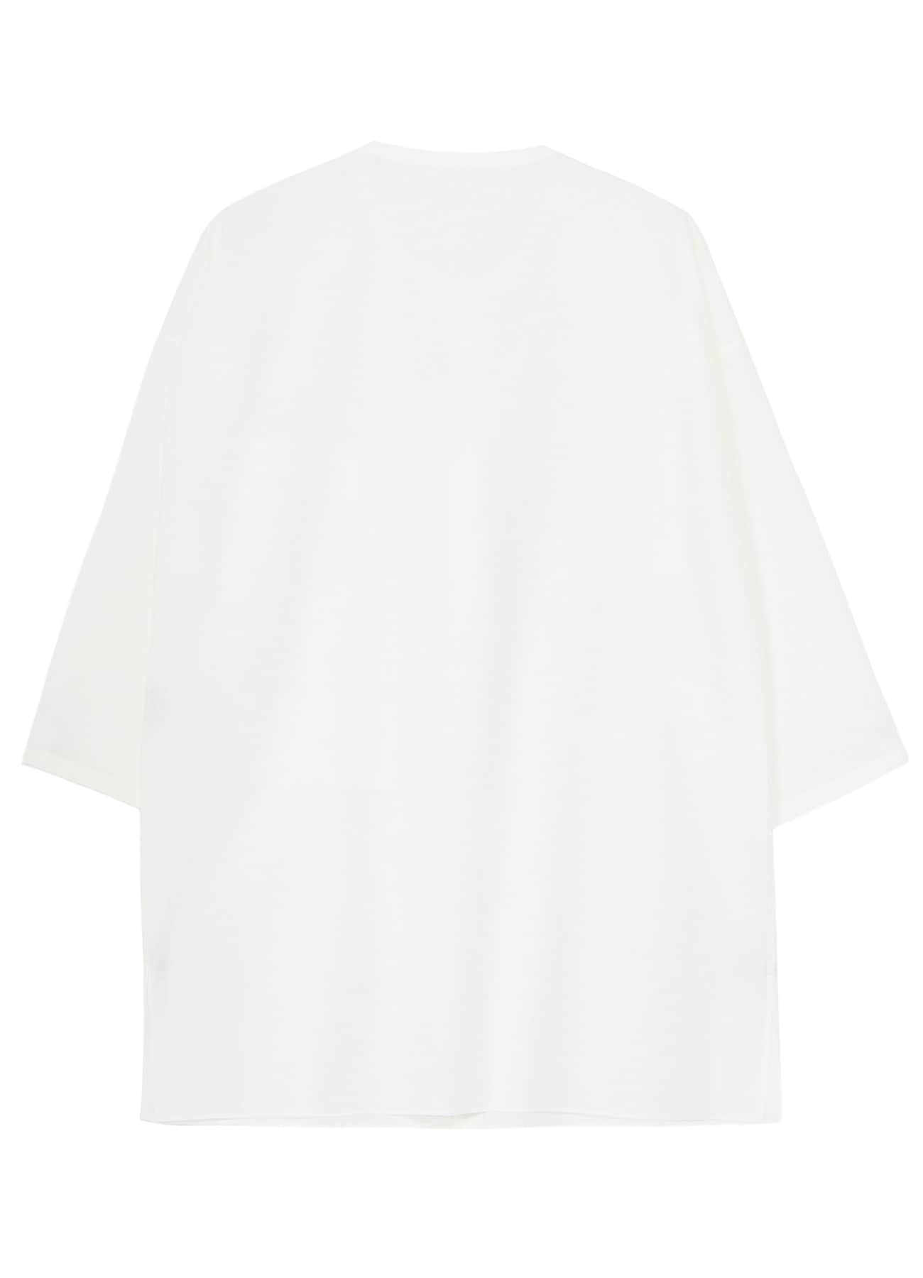 COTTON BROAD GUESSETED STRING COLLAR BLOUSE