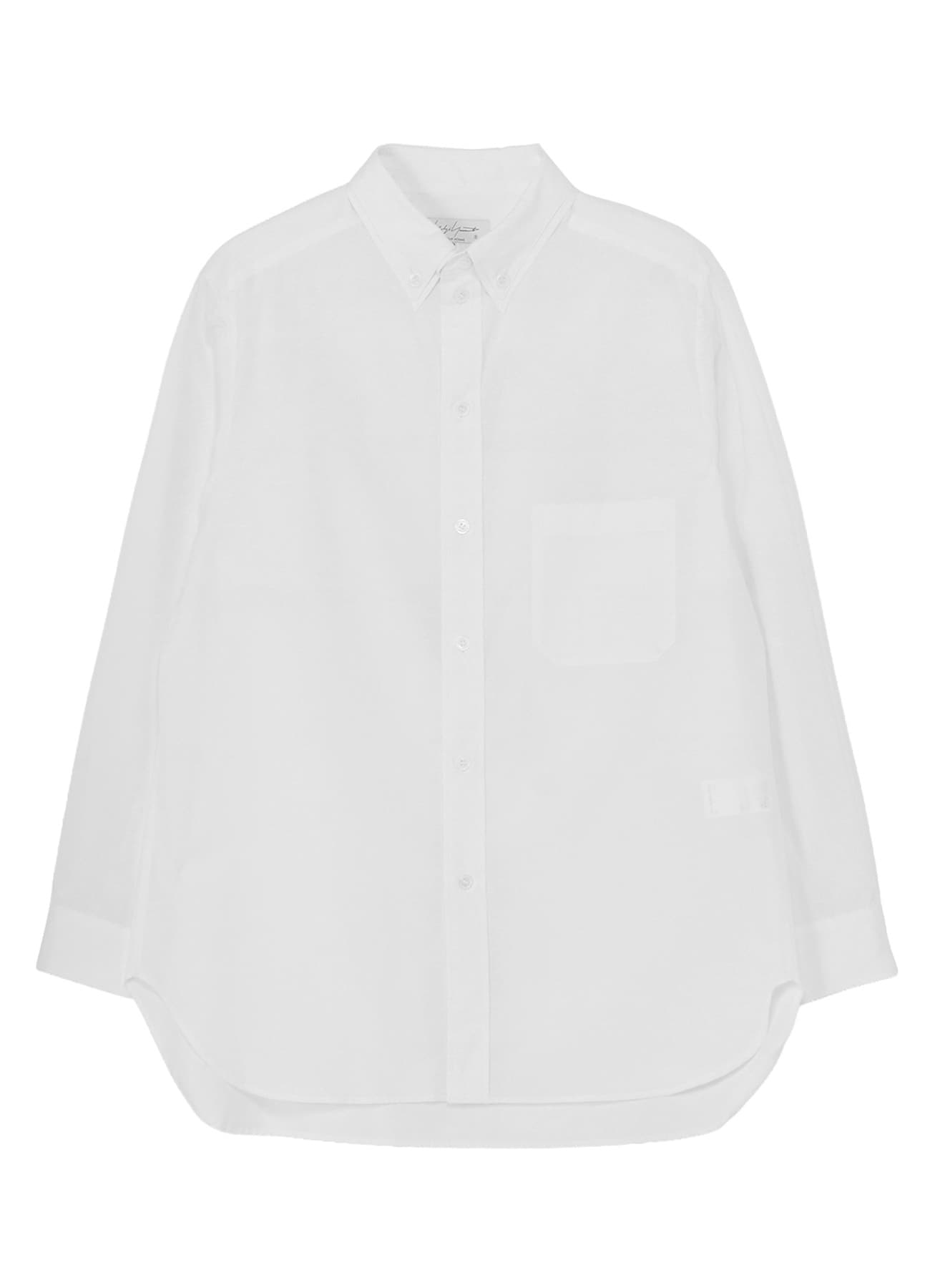COTTON BROAD DOUBLE COLLAR BLOUSE