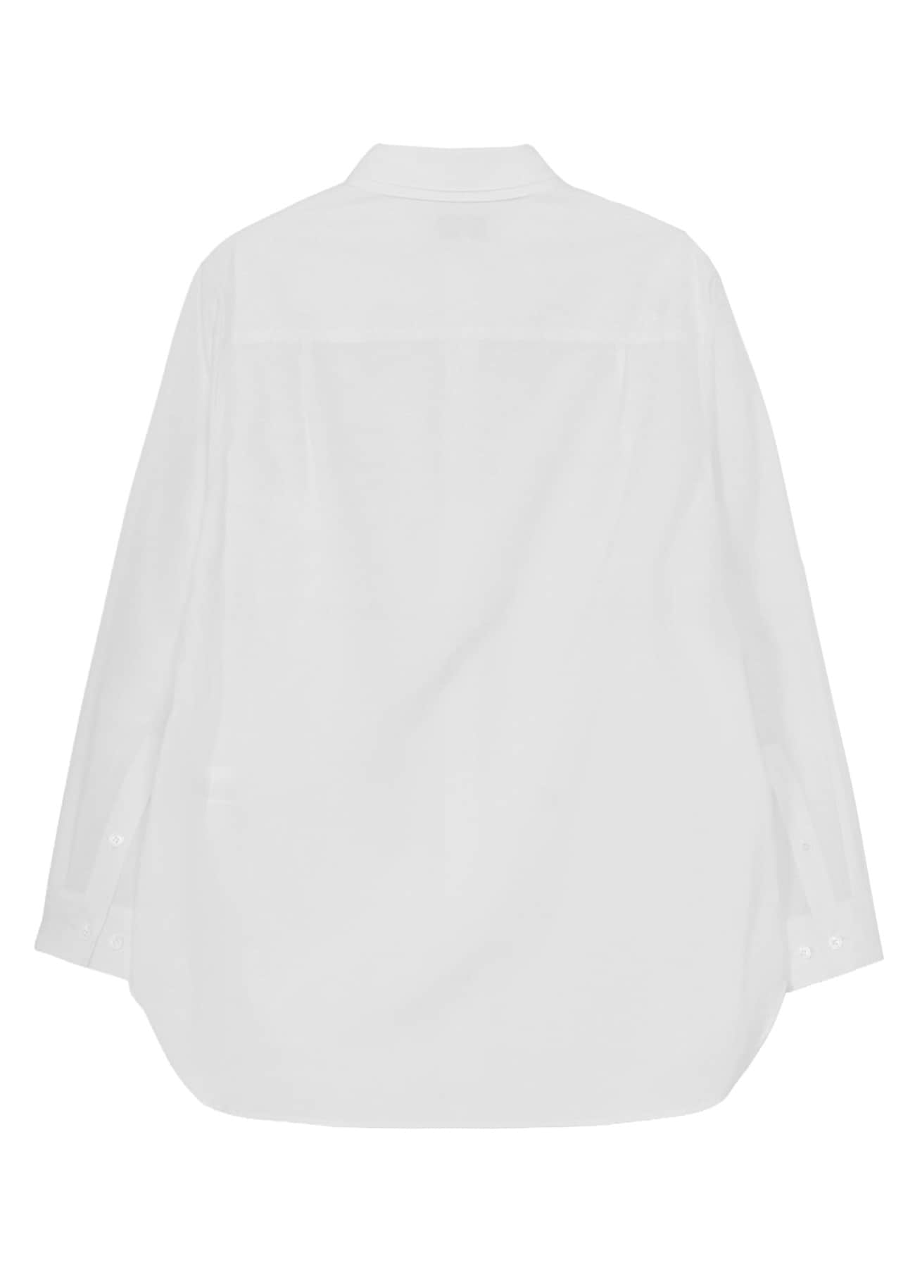 COTTON BROAD DOUBLE COLLAR BLOUSE