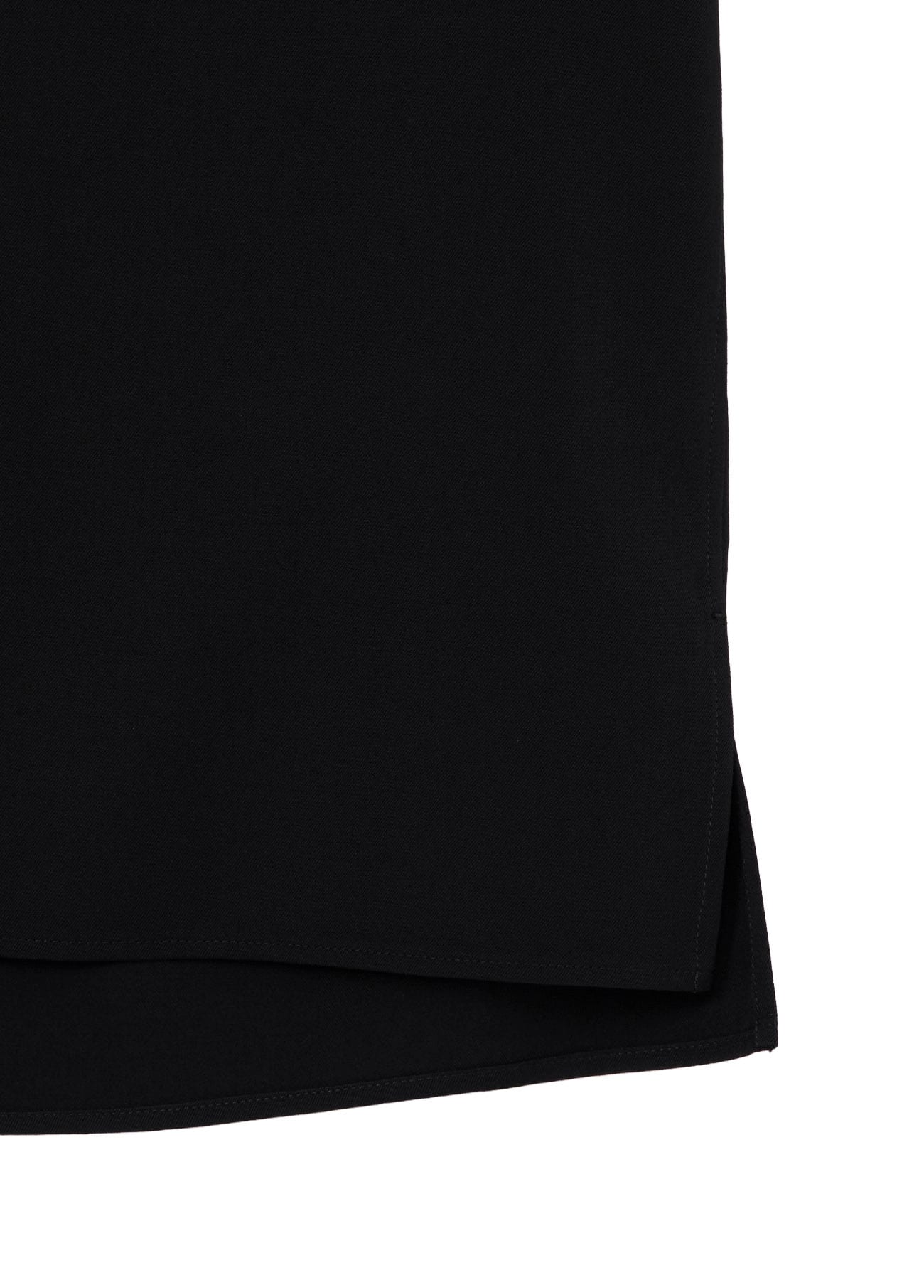 WOOL GABARDINE CUTWORK EMBROIDERY BLOUSE