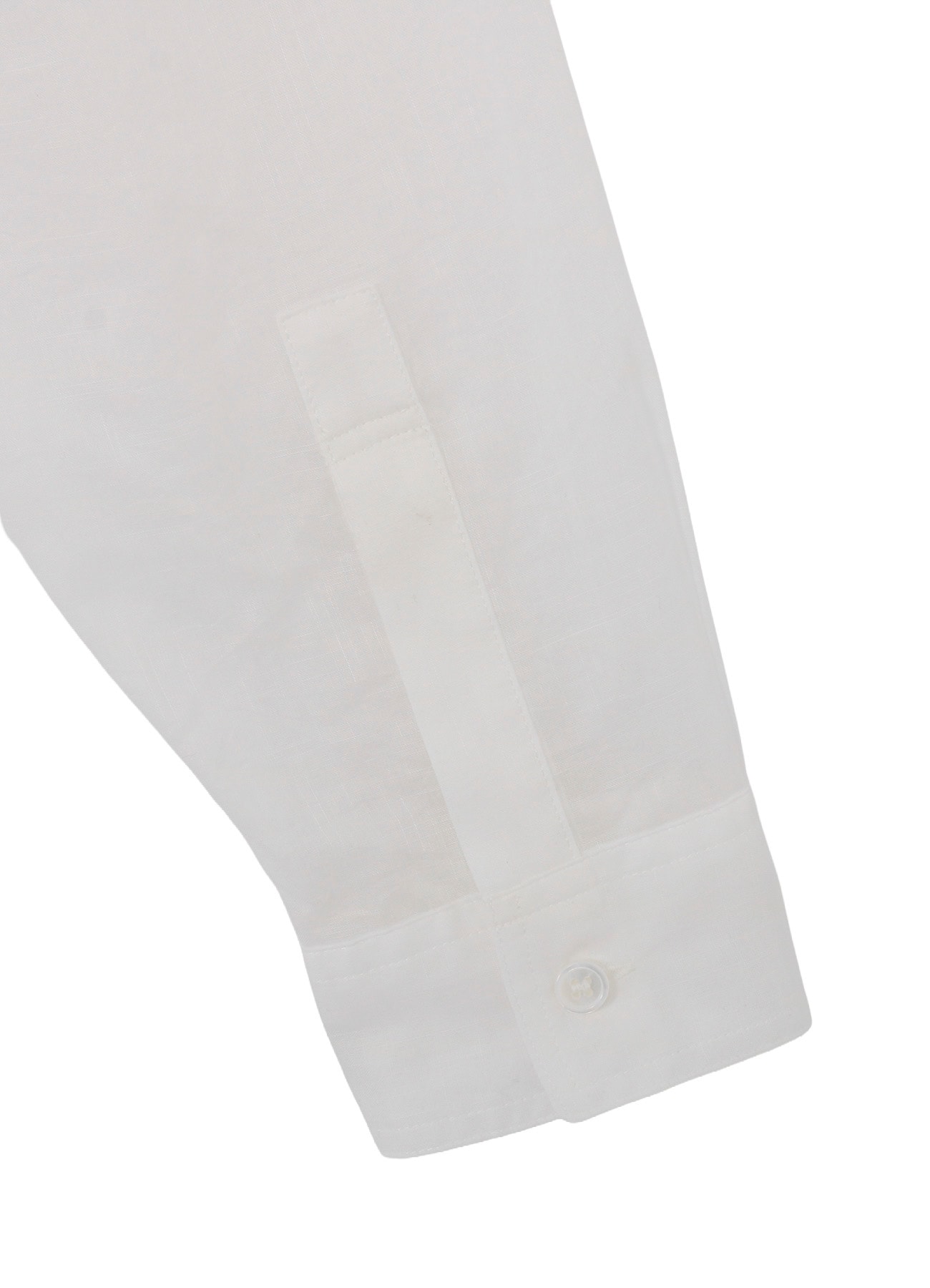 COTTON/LINEN SLAB LAWN RIBBON BLOUSE