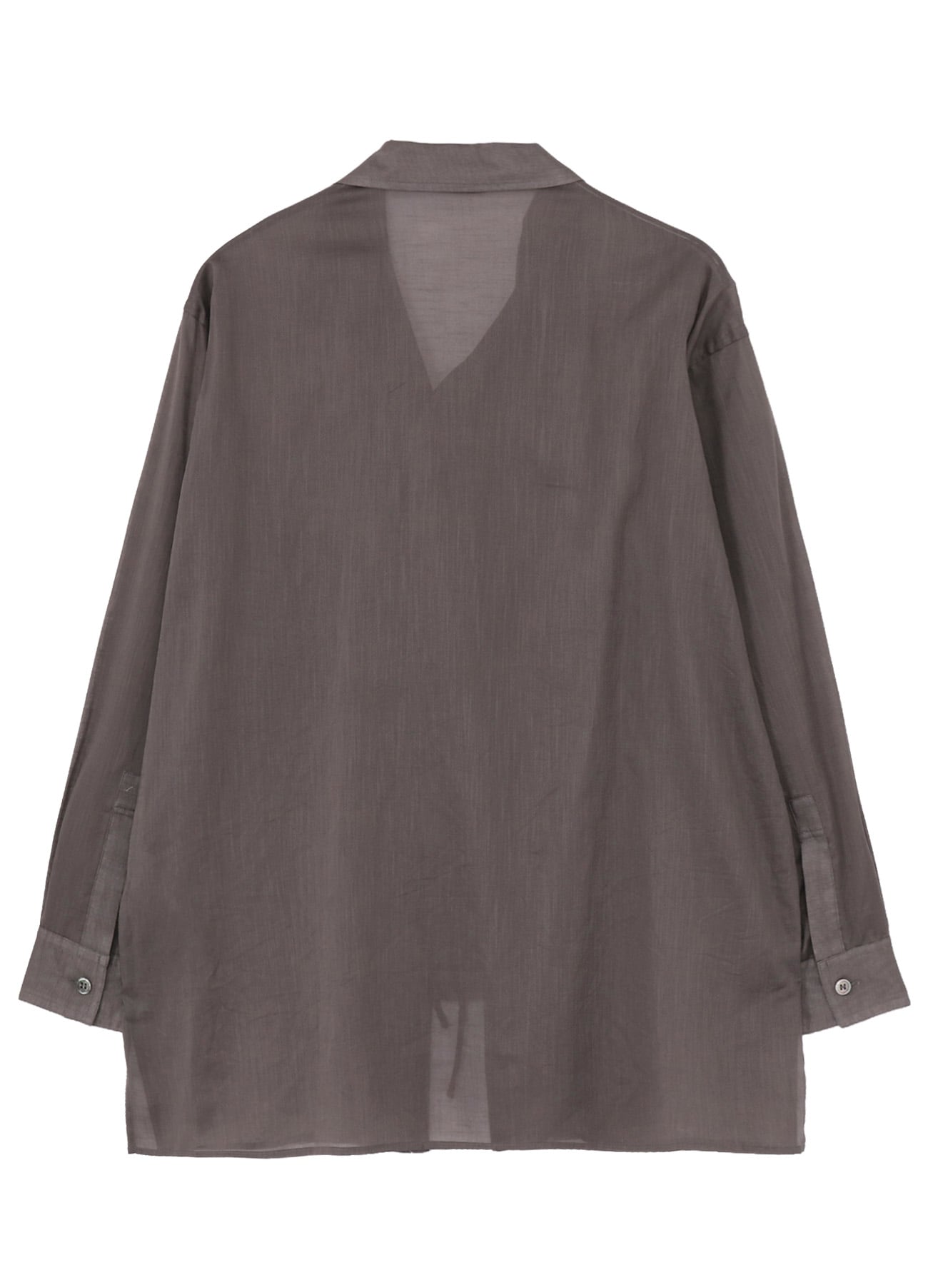 COTTON/LINEN SLAB LAWN RIBBON BLOUSE