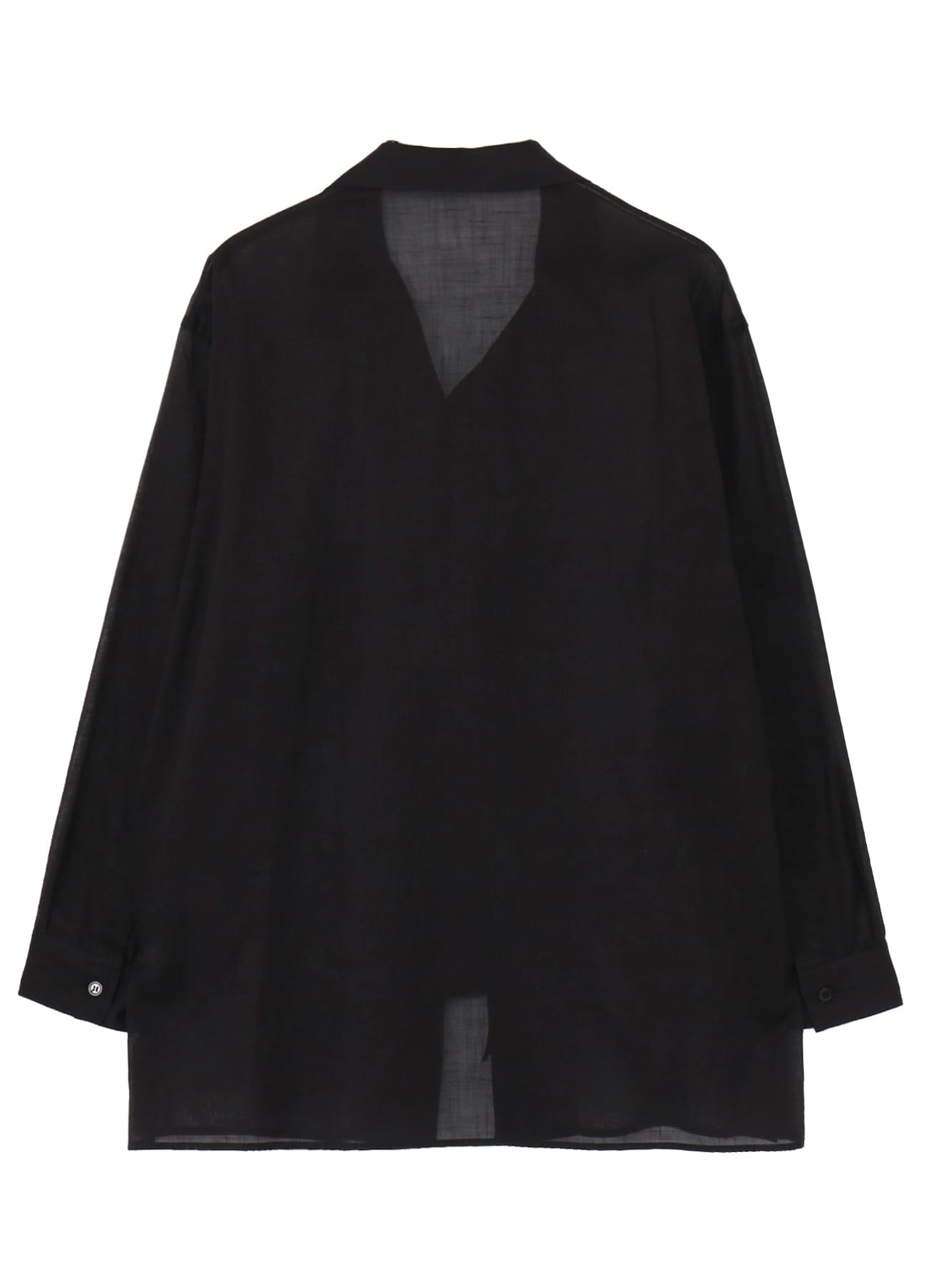 COTTON/LINEN SLAB LAWN RIBBON BLOUSE