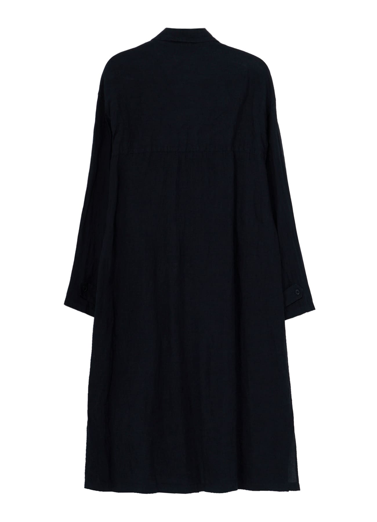 GARMENT-DYED LINEN SHIRT COAT