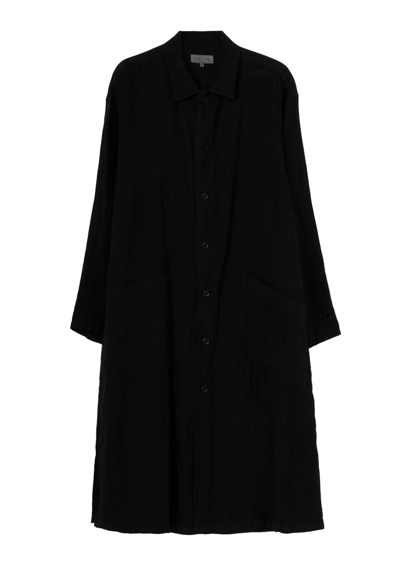 『くろ様』専用ページ GARMENT-DYED LINEN SHIRT COAT(M Black): Yohji Yamamoto POUR HOMME