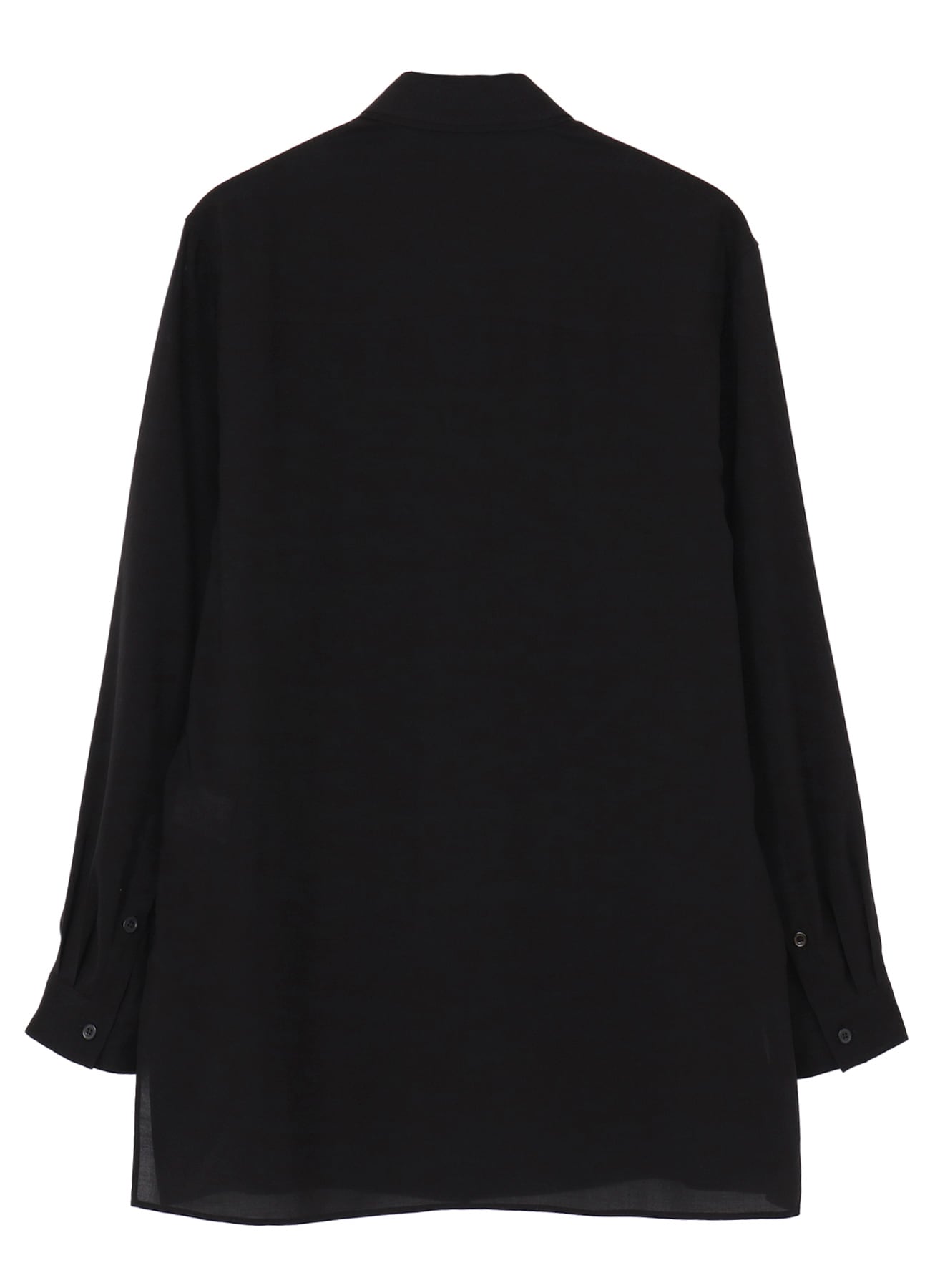 CELLULOSE LAWN DOUBLE COLLAR BLOUSE