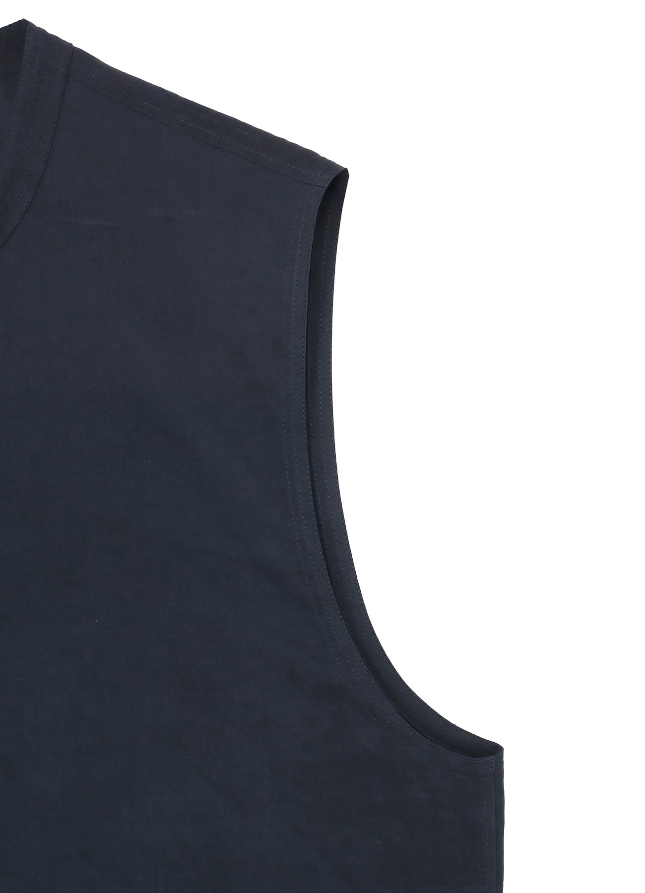 JACQUARD COTTON LAWN CORAL SLEEVELESS BLOUSE